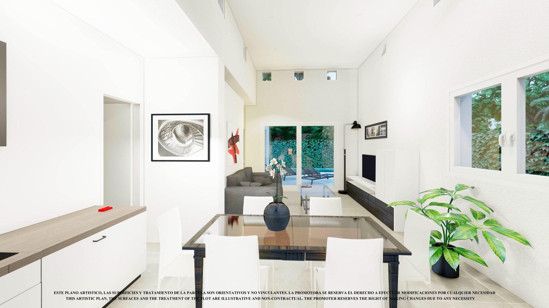 New Build - 3 Bedroom 2 Bathroom Villa in Los Alcazares - Serena Golf  - Murcia