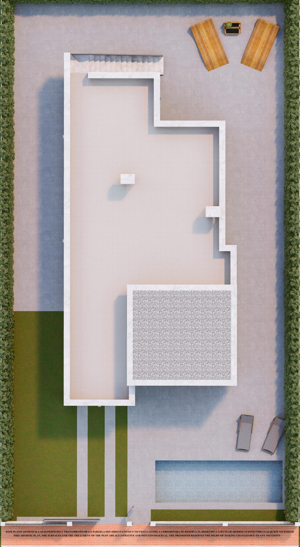 New Build - 3 Bedroom 2 Bathroom Villa in Los Alcazares - Serena Golf  - Murcia