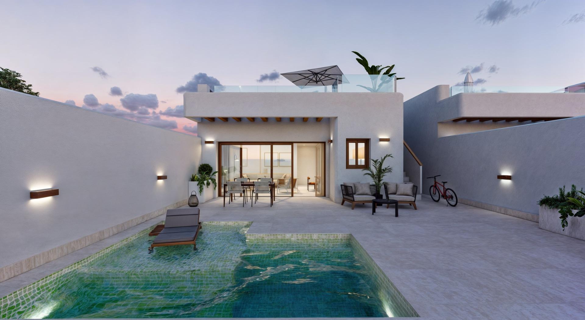 New Build - 3 Bedroom 2 Bathroom Villa in Torre Pacheco - pueblo  - Murcia