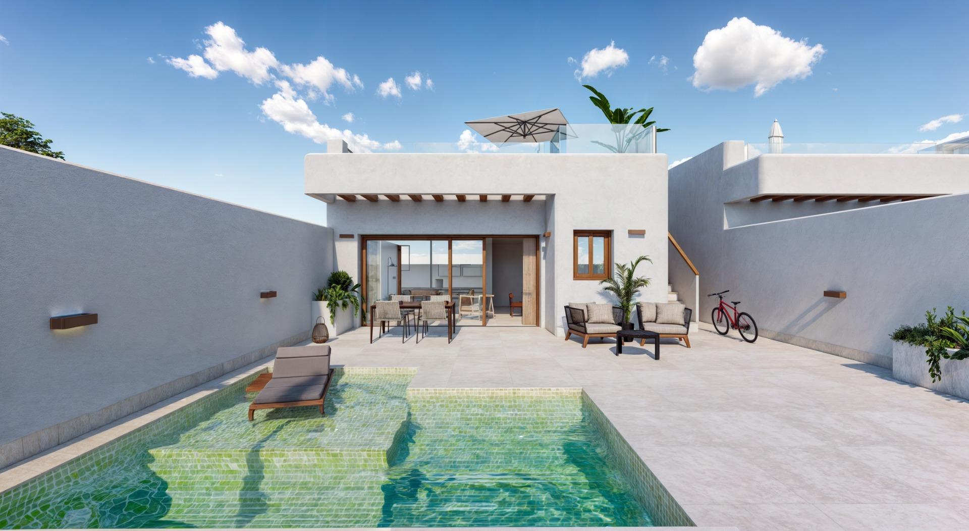 New Build - 3 Bedroom 2 Bathroom Villa in Torre Pacheco - pueblo  - Murcia