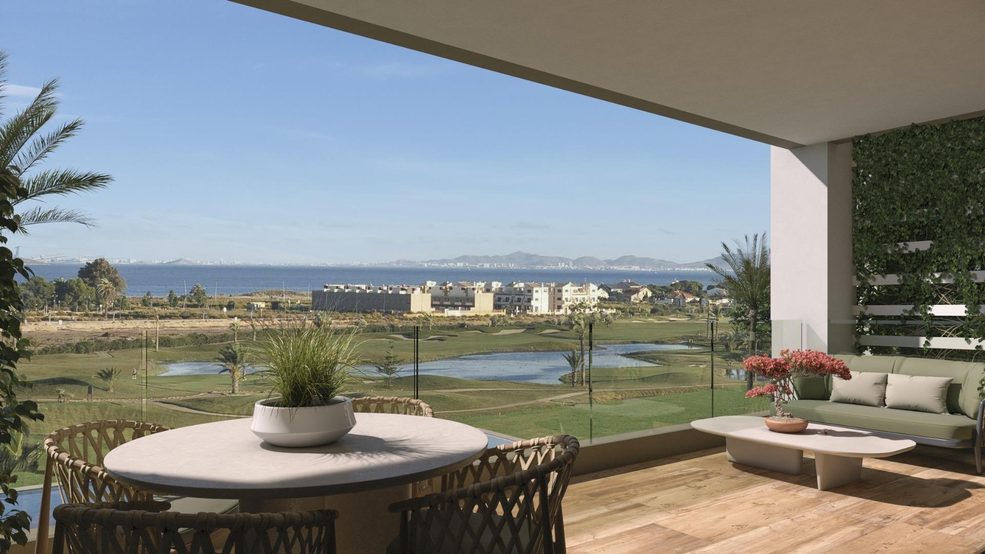 New Build - 2 Bedroom 2 Bathroom Penthouse in Los Alcazares - La Serena Golf  - Murcia