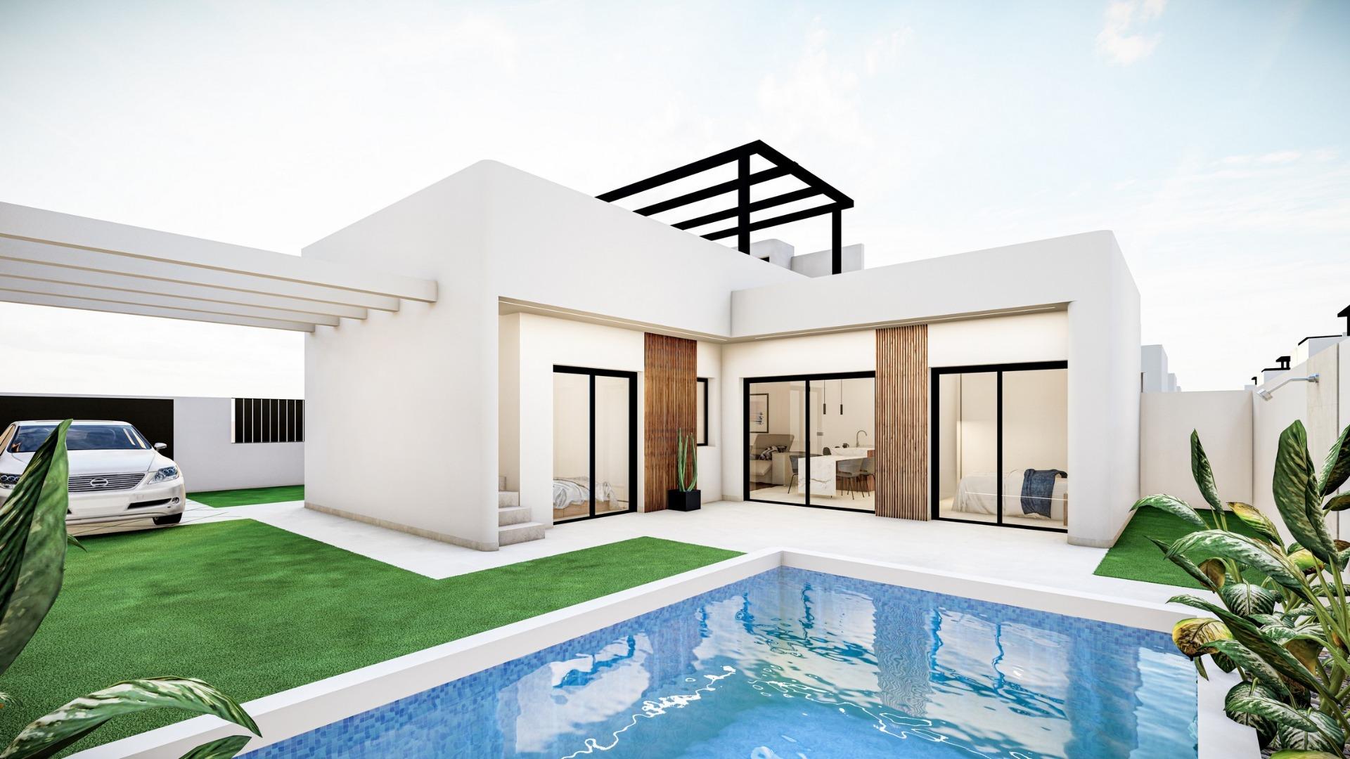 New Build - 3 Bedroom 2 Bathroom Villa in Torre Pacheco - Roldán  - Murcia