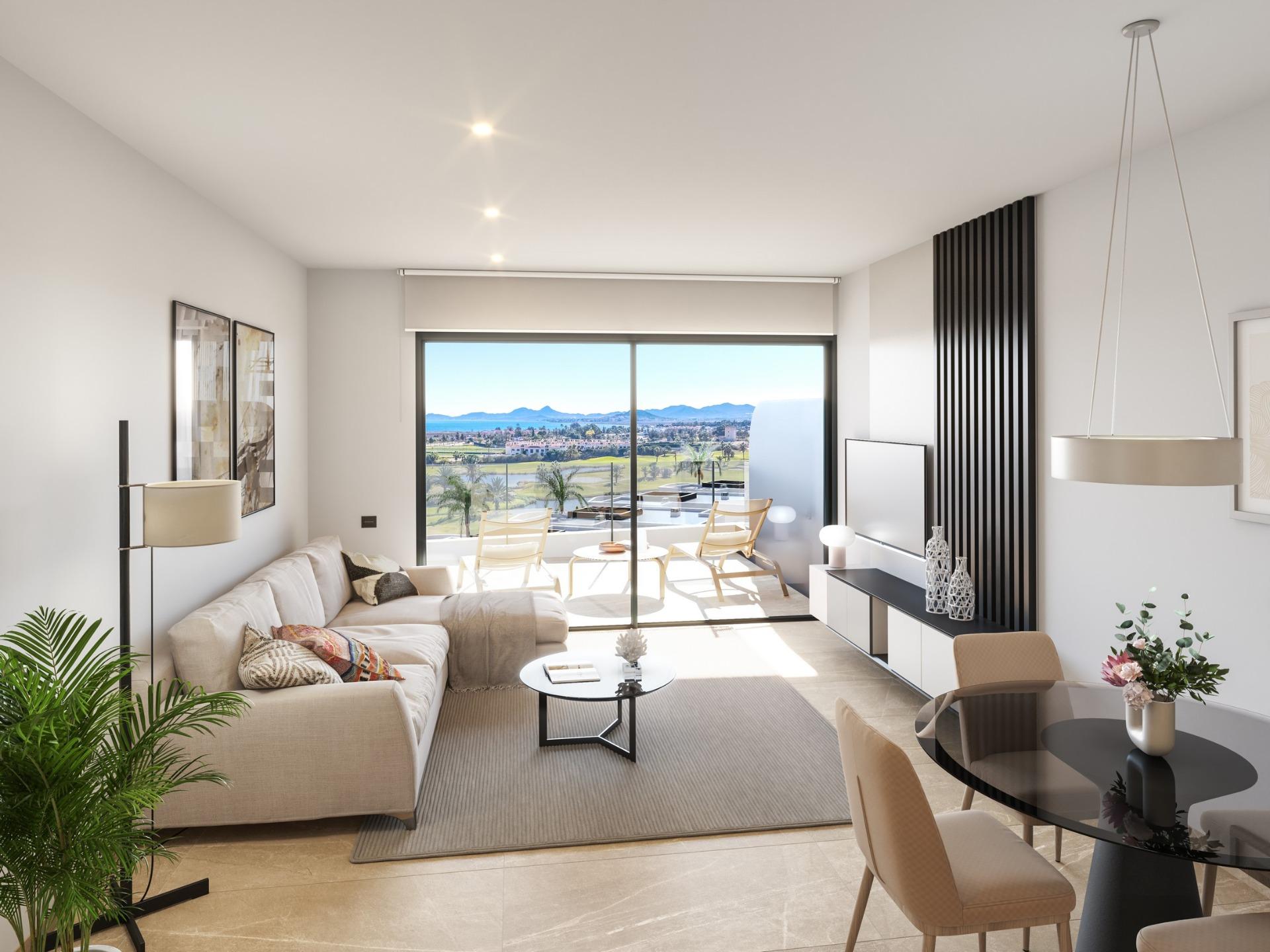New Build - 2 Bedroom 2 Bathroom Apartment in Los Alcazares - Serena Golf  - Murcia