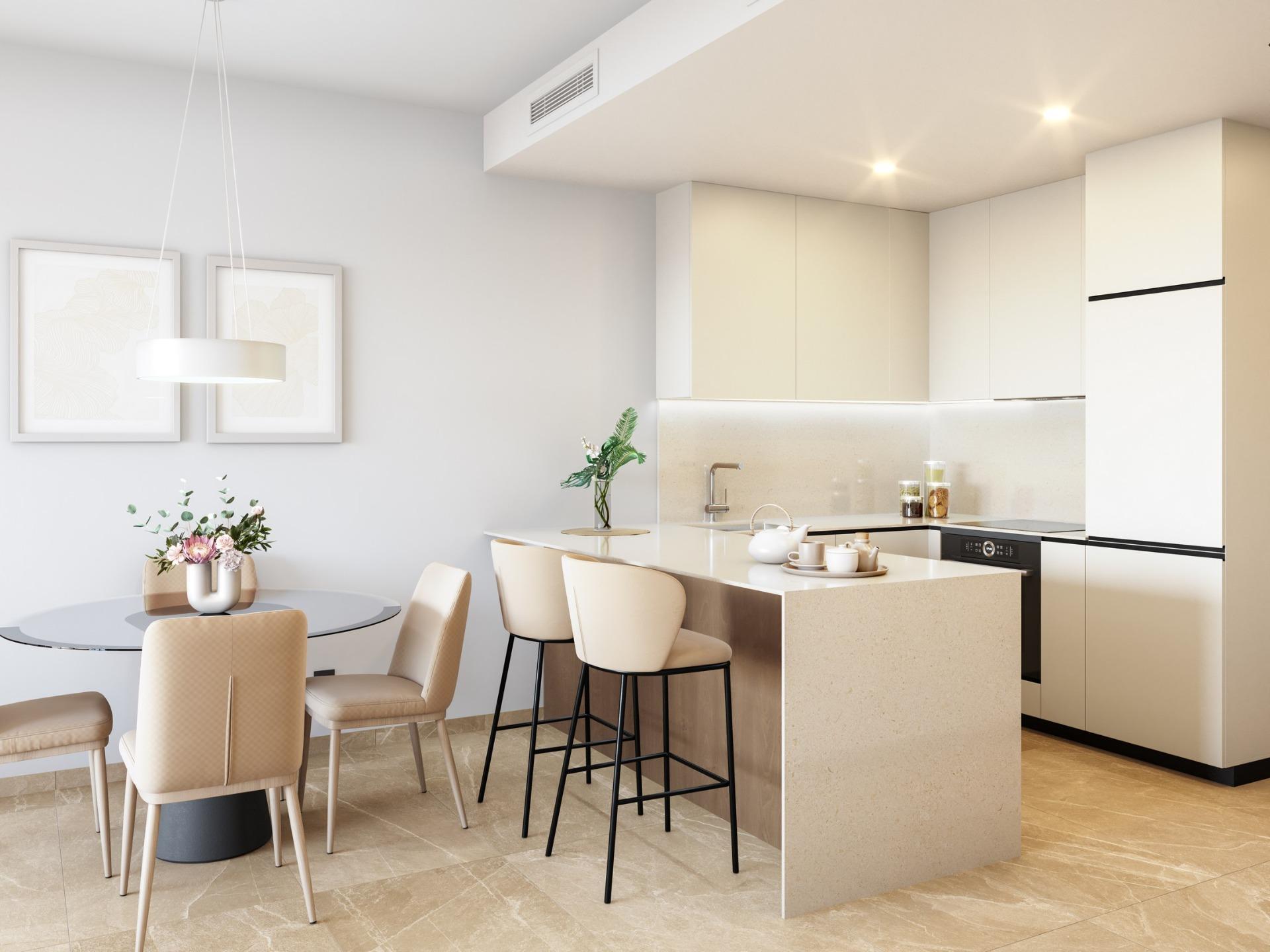 New Build - 2 Bedroom 2 Bathroom Apartment in Los Alcazares - Serena Golf  - Murcia