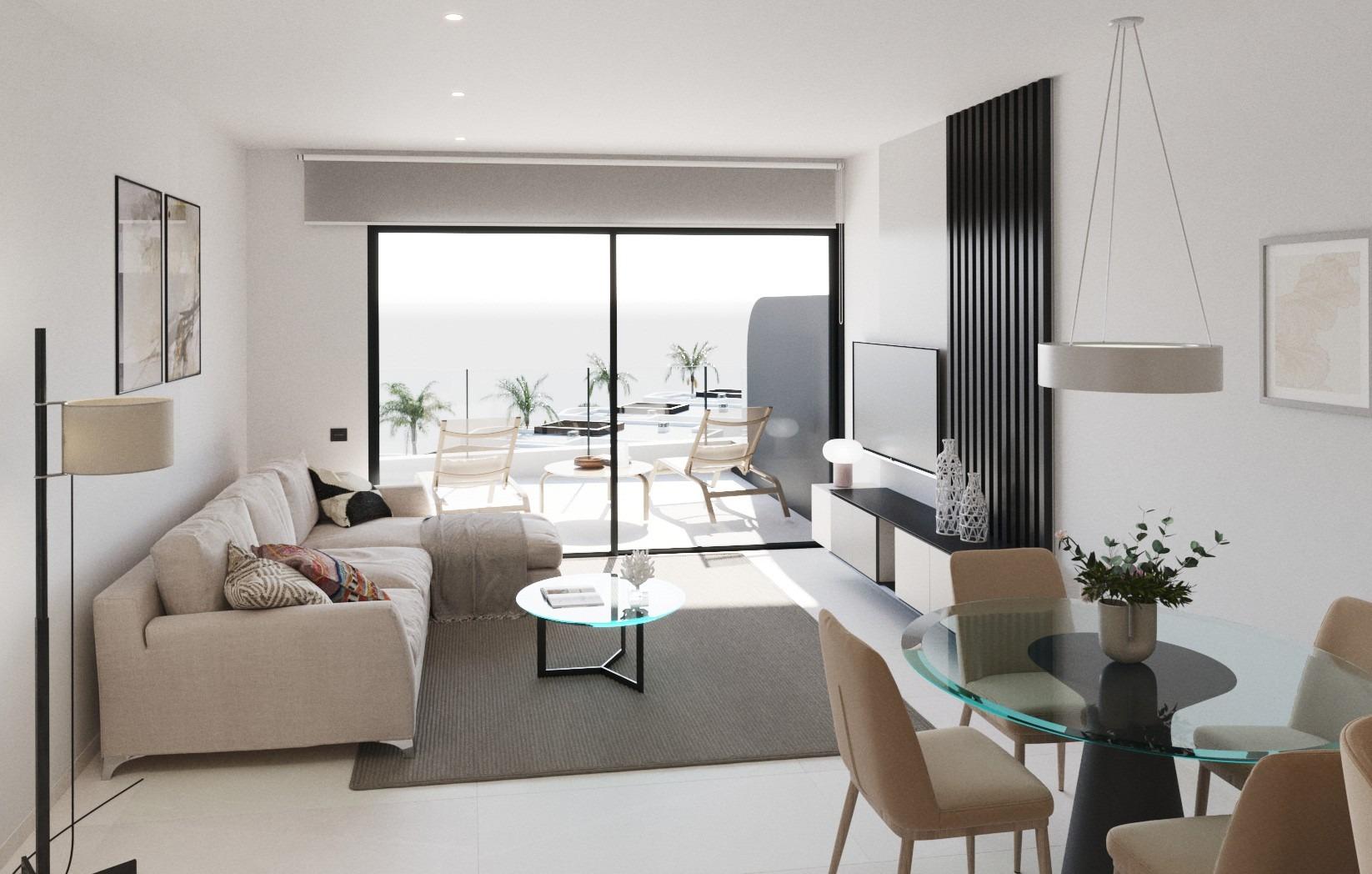 New Build - 2 Bedroom 2 Bathroom Apartment in Los Alcazares - Serena Golf  - Murcia
