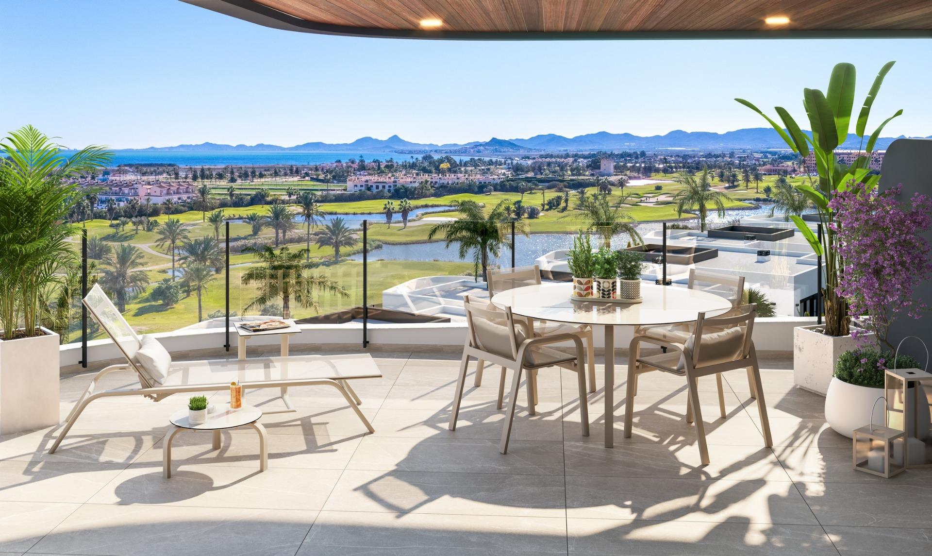 New Build - 2 Bedroom 2 Bathroom Penthouse in Los Alcazares - Serena Golf  - Murcia