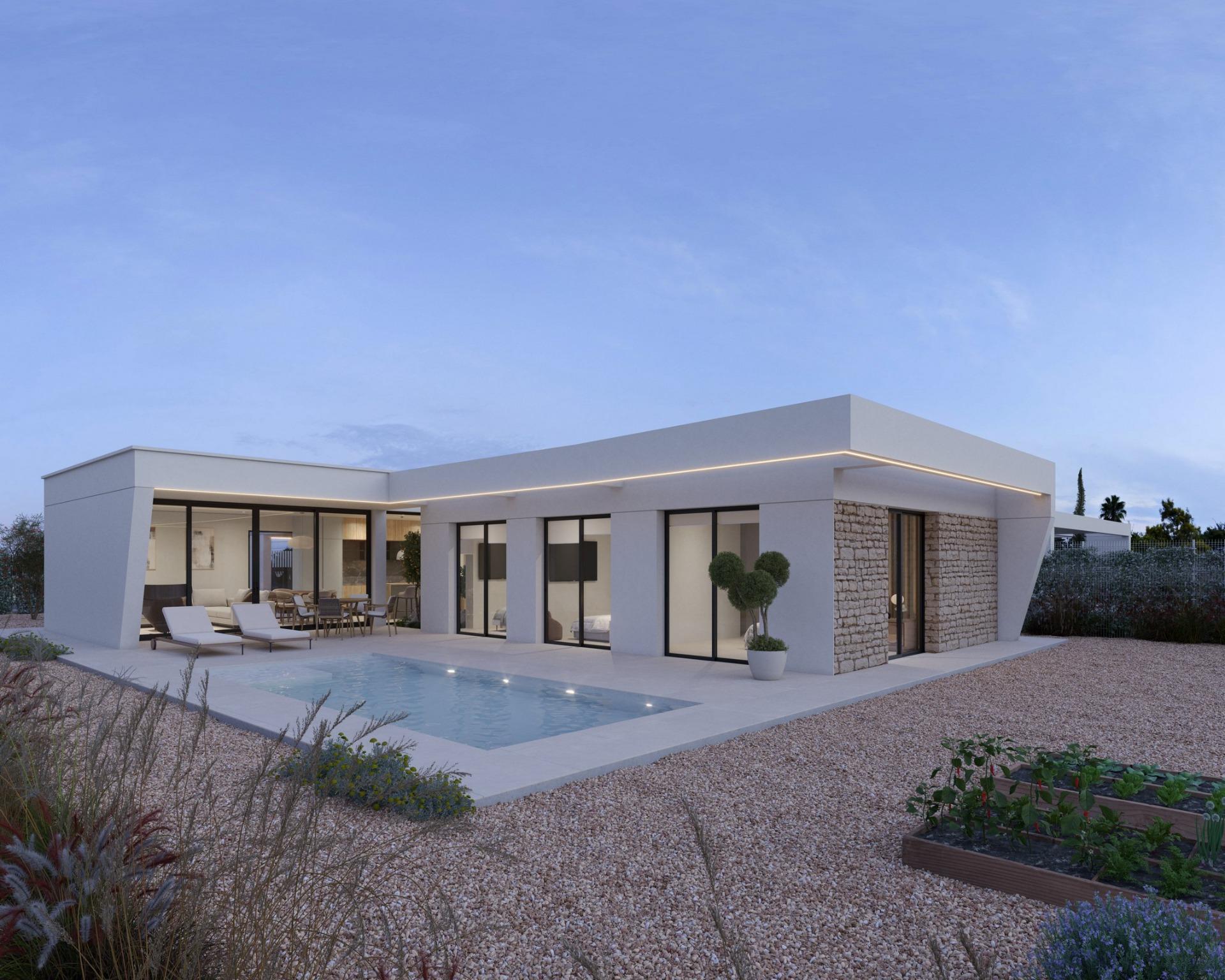 New Build - 3 Bedroom 2 Bathroom Villa in Fuente Álamo - Hacienda del Alamo  - Murcia
