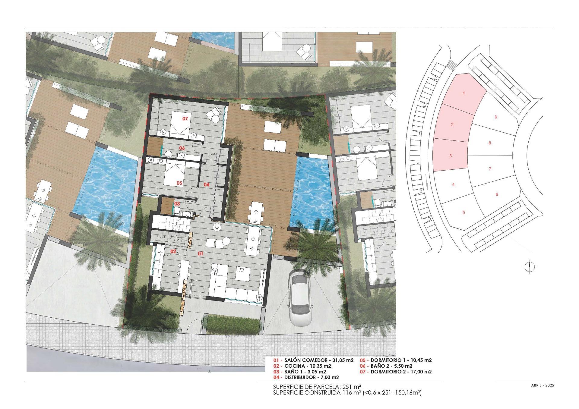 New Build - 2 Bedroom 2 Bathroom Villa in Torre Pacheco - El Alba  - Murcia