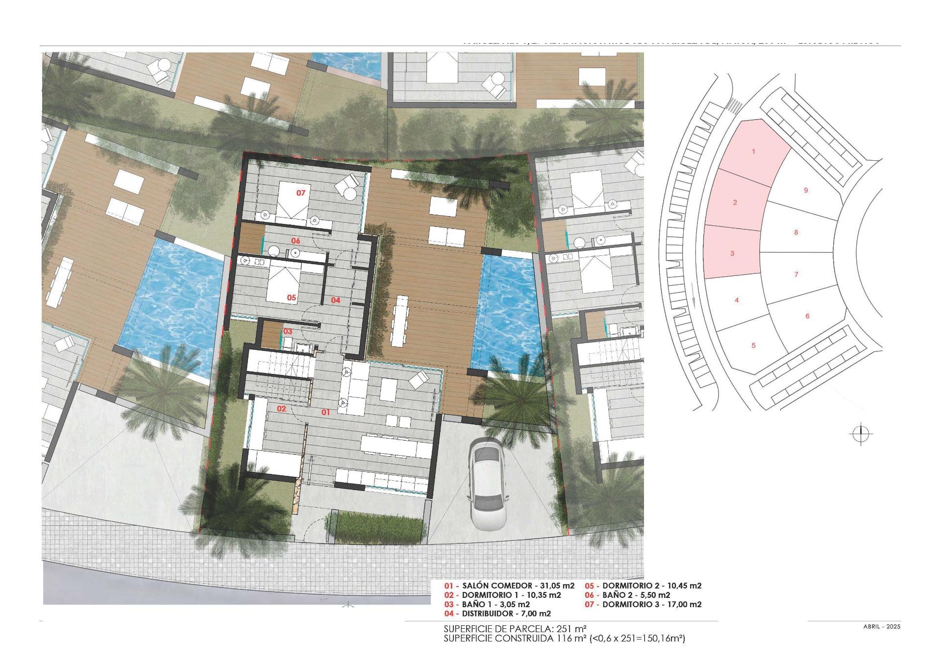 New Build - 3 Bedroom 2 Bathroom Villa in Torre Pacheco - El Alba  - Murcia