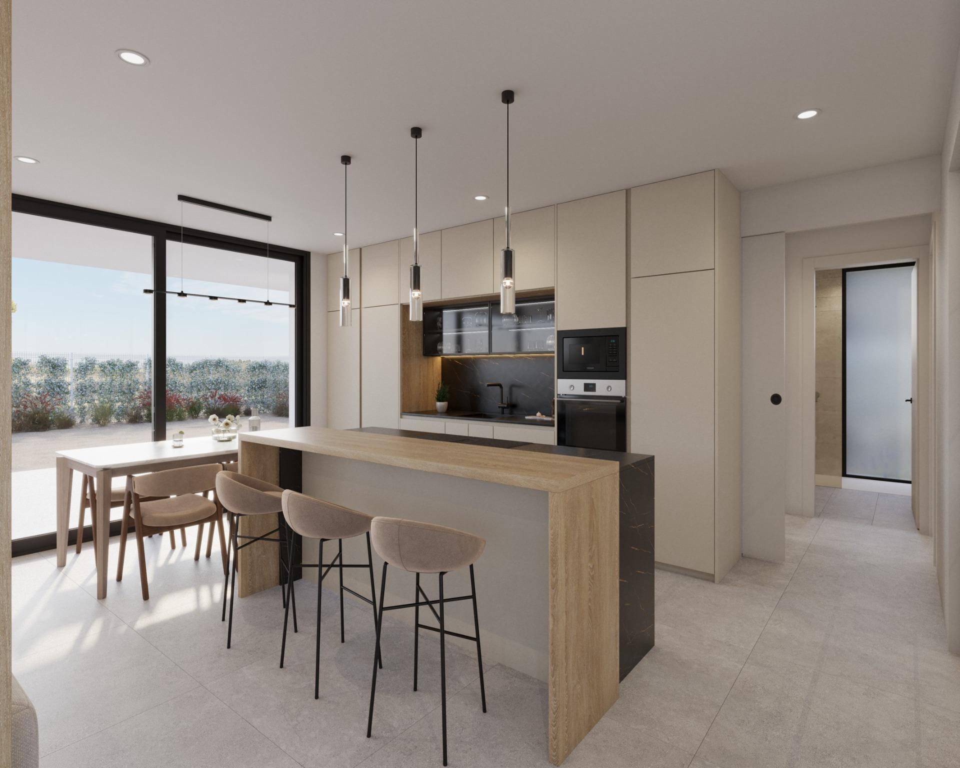 New Build - 3 Bedroom 2 Bathroom Villa in Fuente Álamo - Hacienda del Alamo  - Murcia