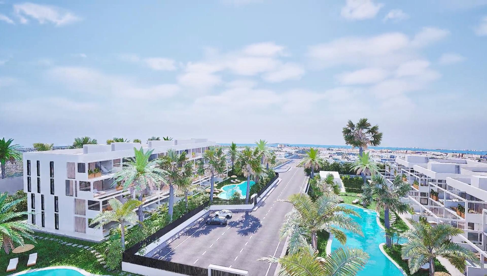 New Build - 2 Bedroom 2 Bathroom Apartment in Cartagena - Mar De Cristal  - Murcia