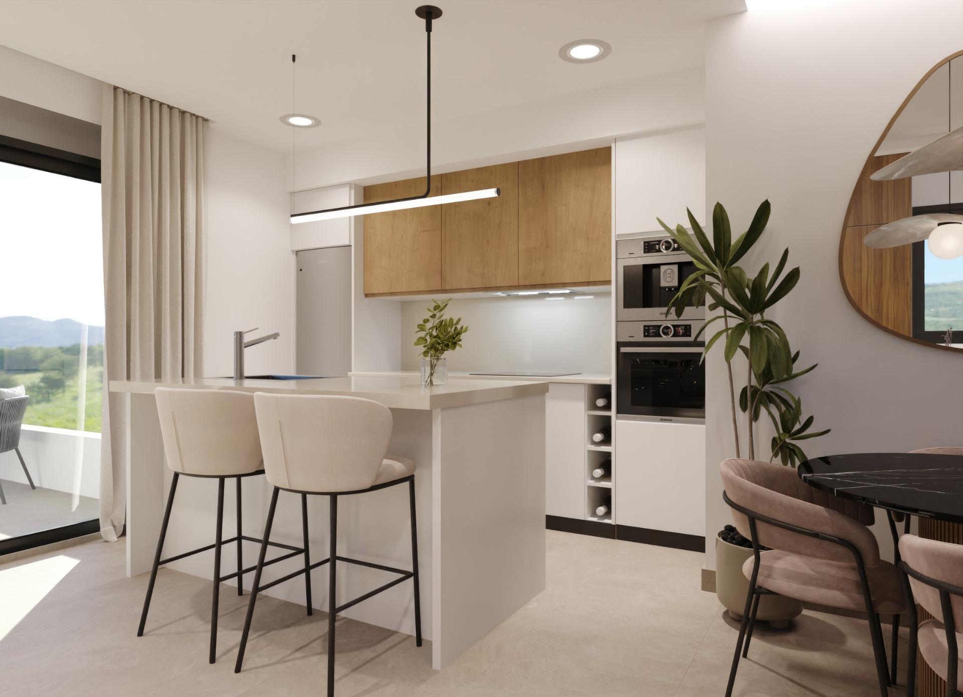 New Build - 2 Bedroom 2 Bathroom Apartment in Fuente Álamo - Hacienda del Alamo  - Murcia