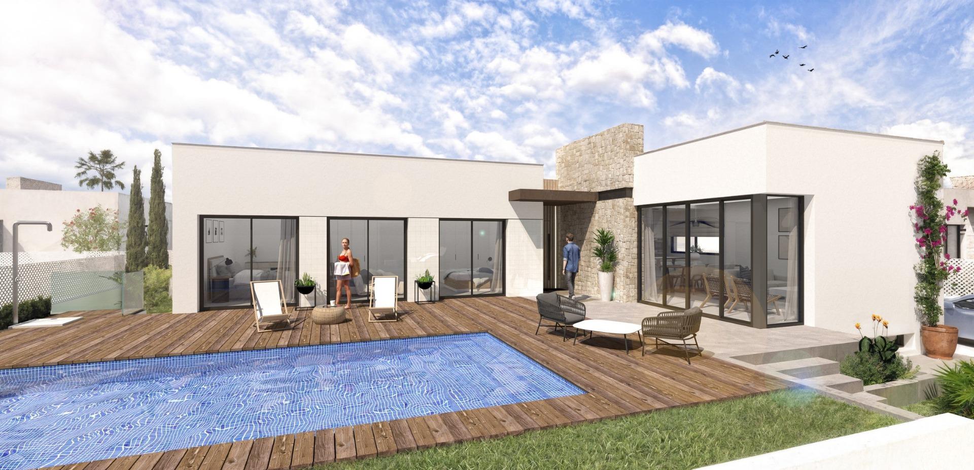 New Build - 3 Bedroom 2 Bathroom Villa in Torre Pacheco - Santa Rosalia Lake And Life Resort  - Murcia