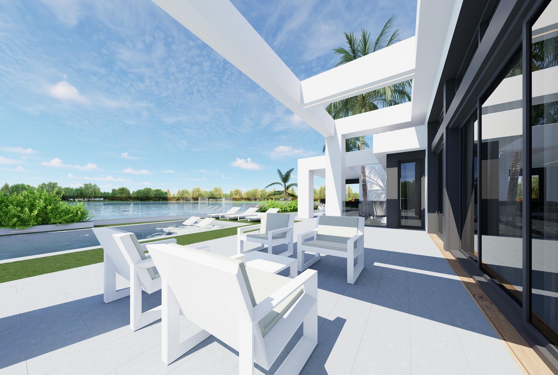 New Build - 5 Bedroom 5 Bathroom Villa in Los Alcazares - Santa Rosalía Lake and Life Resort  - Murcia