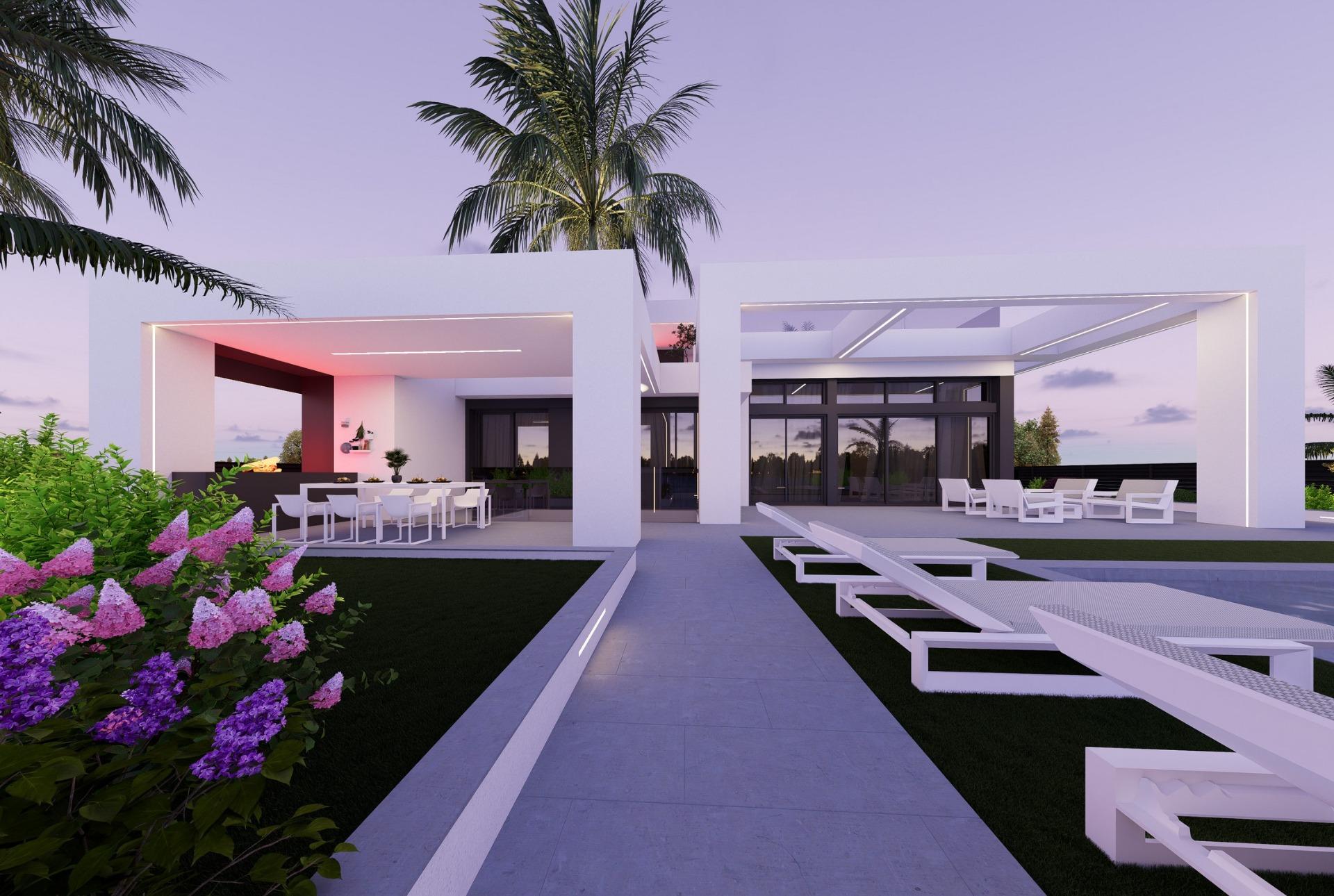 New Build - 5 Bedroom 5 Bathroom Villa in Los Alcazares - Santa Rosalía Lake and Life Resort  - Murcia
