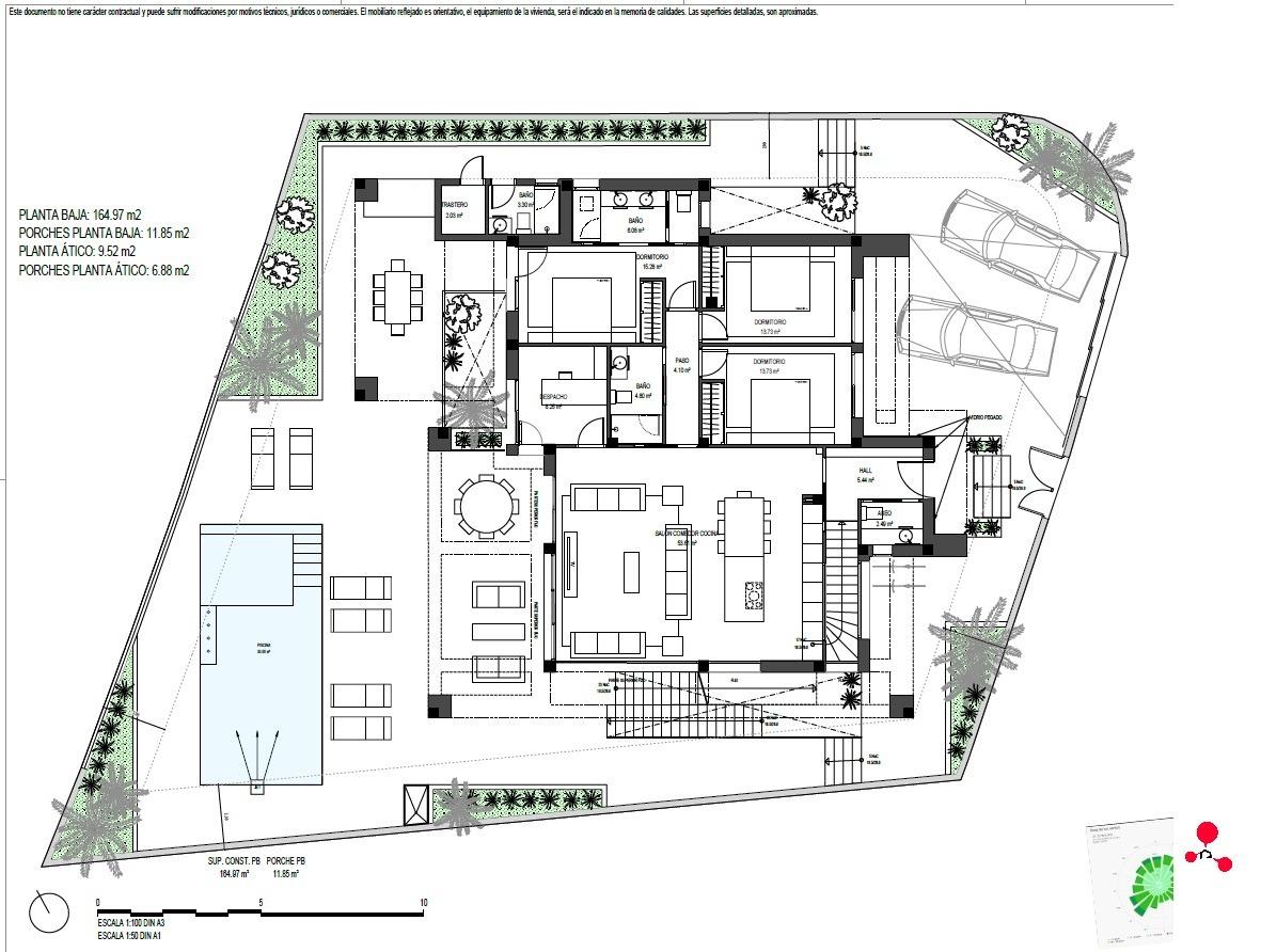 New Build - 5 Bedroom 5 Bathroom Villa in Los Alcazares - Santa Rosalía Lake and Life Resort  - Murcia