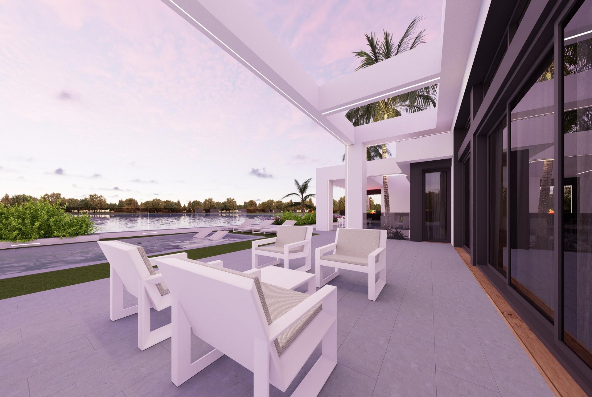 New Build - 5 Bedroom 5 Bathroom Villa in Los Alcazares - Santa Rosalía Lake and Life Resort  - Murcia