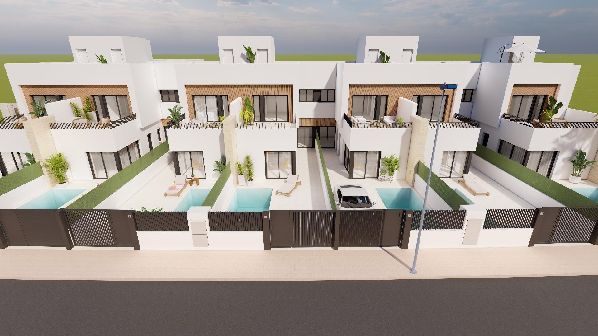 New Build - 3 Bedroom 3 Bathroom Villa in Santiago de la Ribera - Santiago De La Ribera  - Murcia