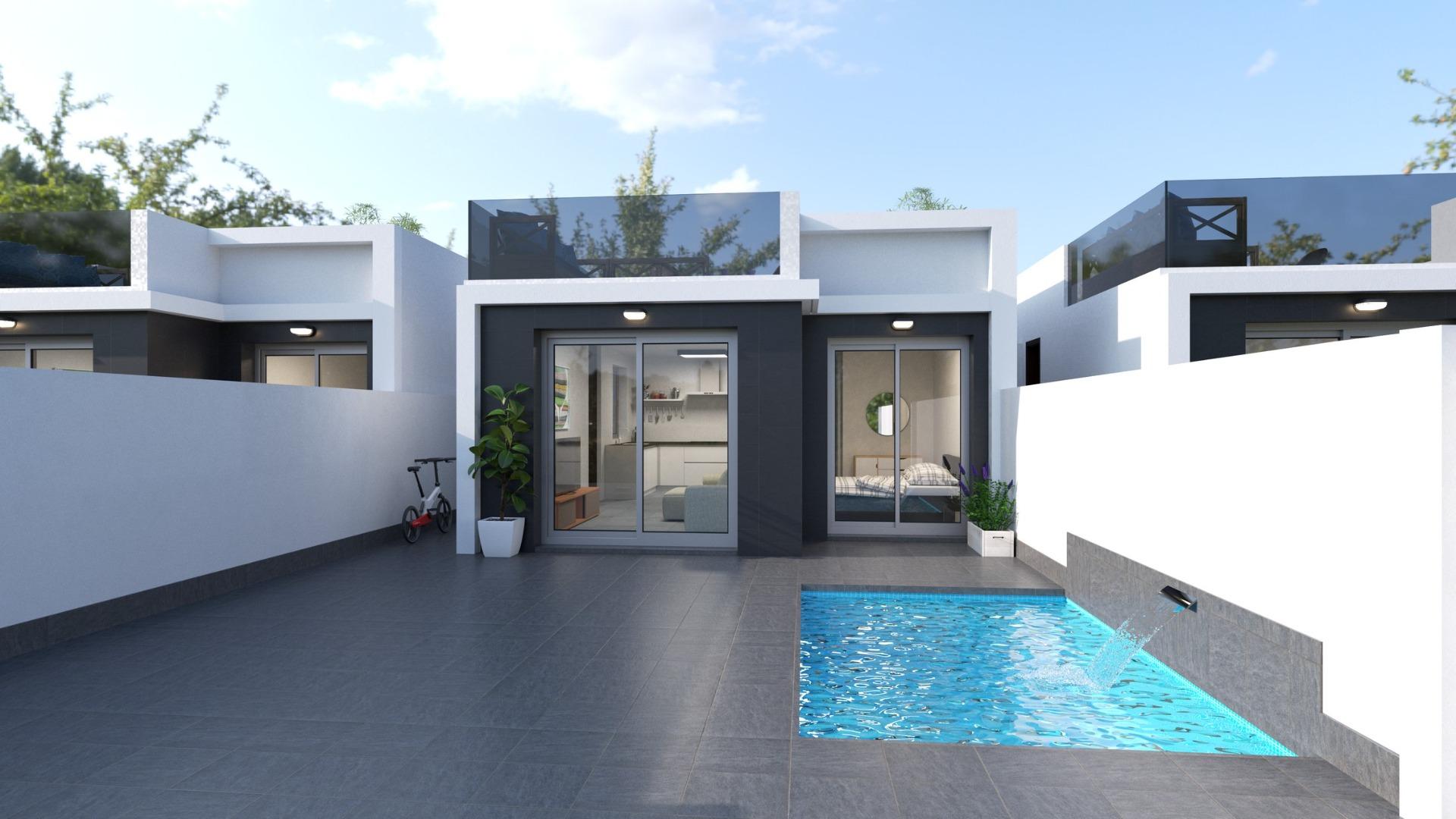New Build - 3 Bedroom 2 Bathroom Villa in San Javier - pueblo  - Murcia