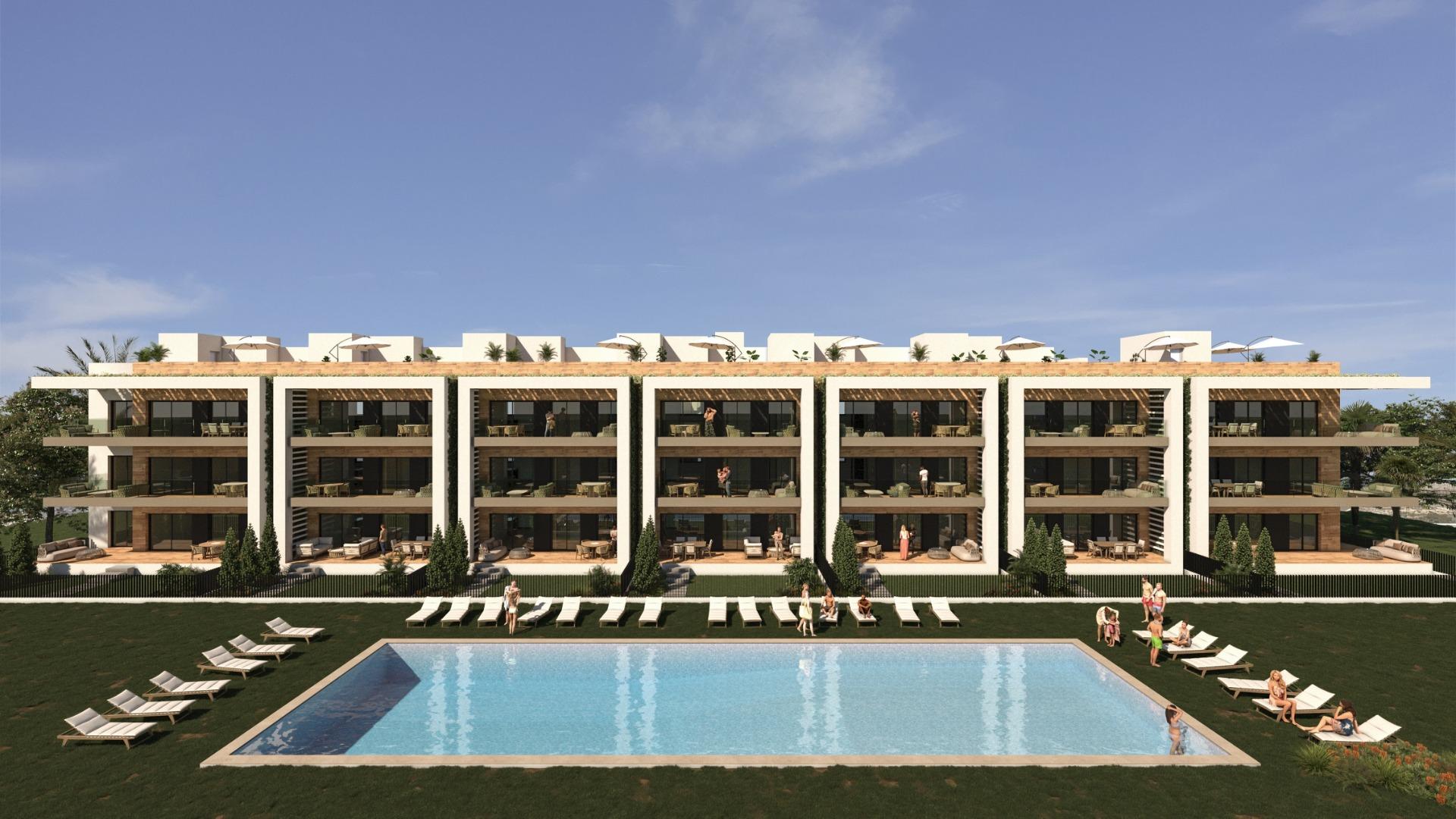 New Build - 2 Bedroom 2 Bathroom Apartment in Los Alcazares - La Serena Golf  - Murcia