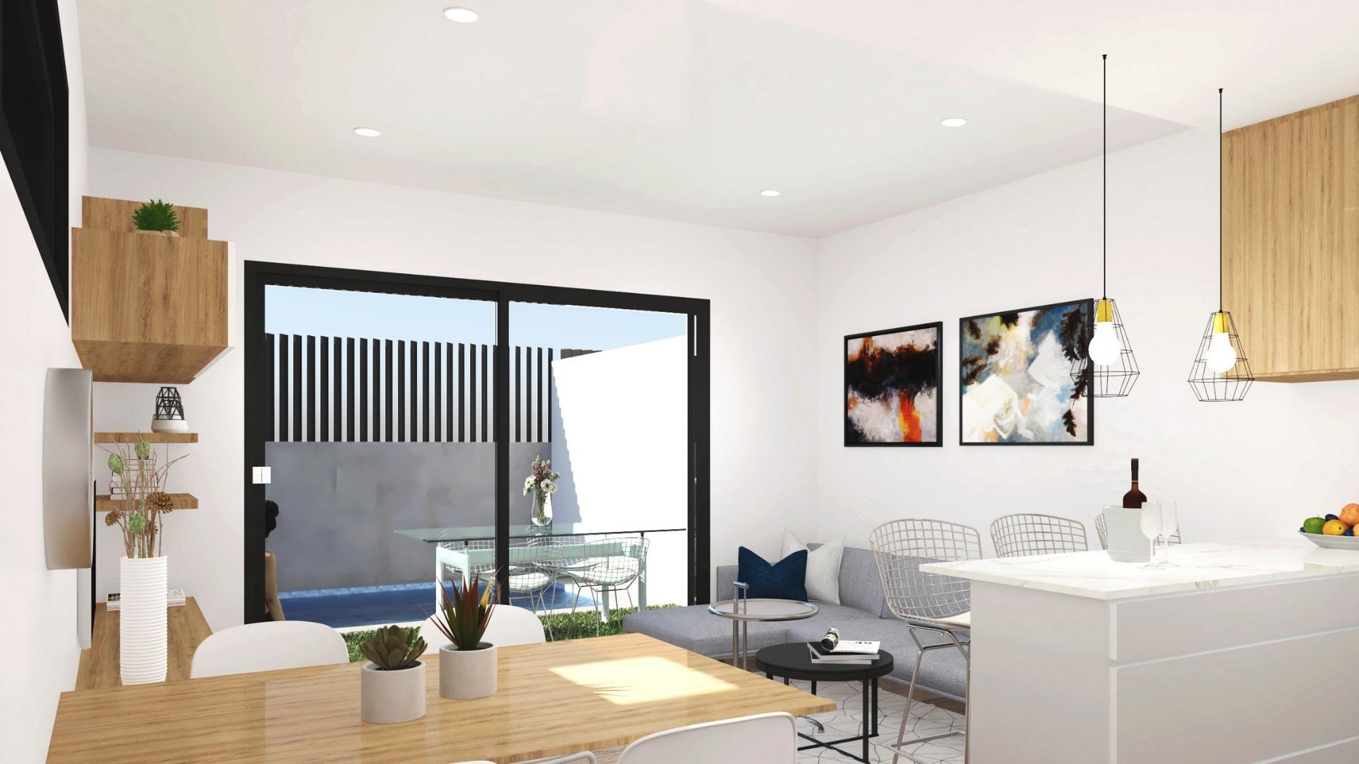 New Build - 3 Bedroom 3 Bathroom Villa in San Javier - Santiago De La Ribera  - Murcia