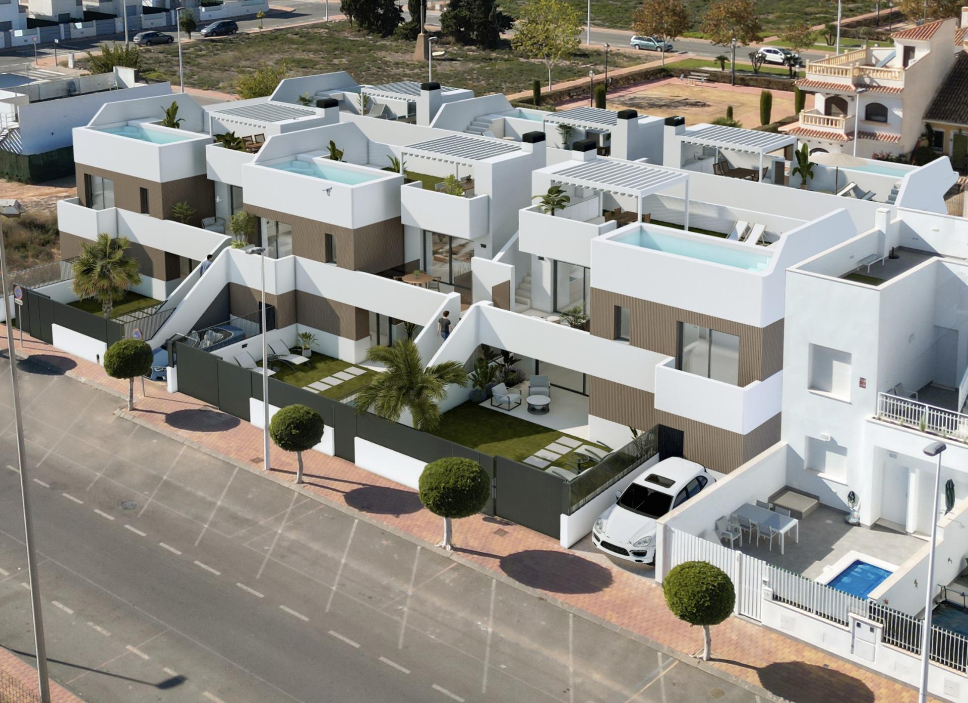New Build - 2 Bedroom 2 Bathroom Bungalow in San Pedro del Pinatar - Lo Pagan  - Murcia