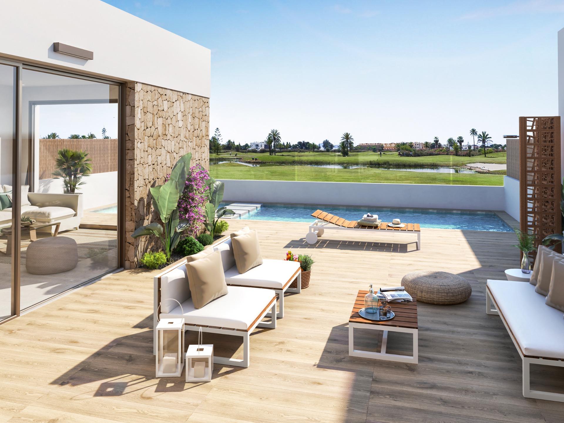 New Build - 3 Bedroom 2 Bathroom Villa in Los Alcazares - Serena Golf  - Murcia
