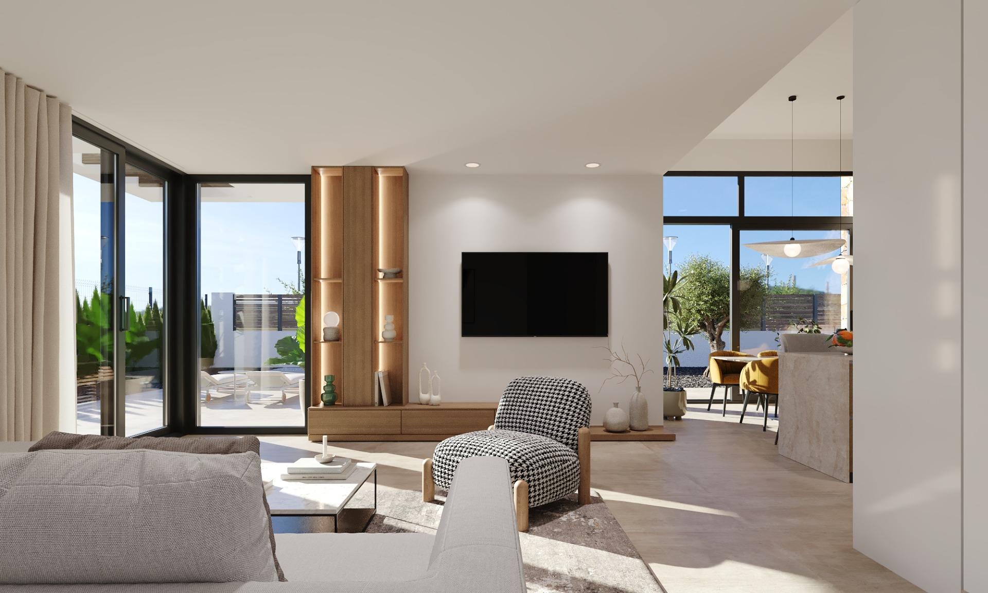 New Build - 3 Bedroom 2 Bathroom Villa in Fuente Álamo - Hacienda del Alamo  - Murcia