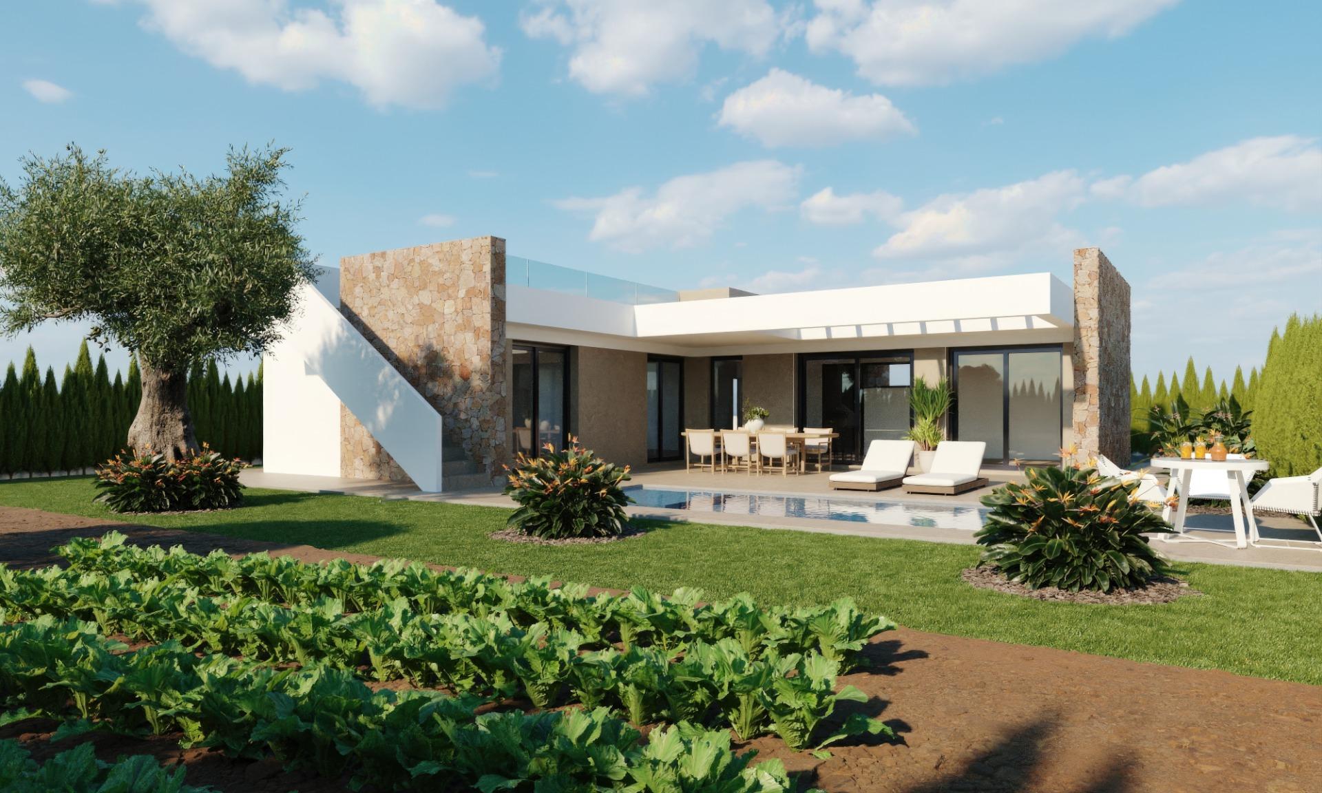 New Build - 3 Bedroom 2 Bathroom Villa in Fuente Álamo - Hacienda del Alamo  - Murcia