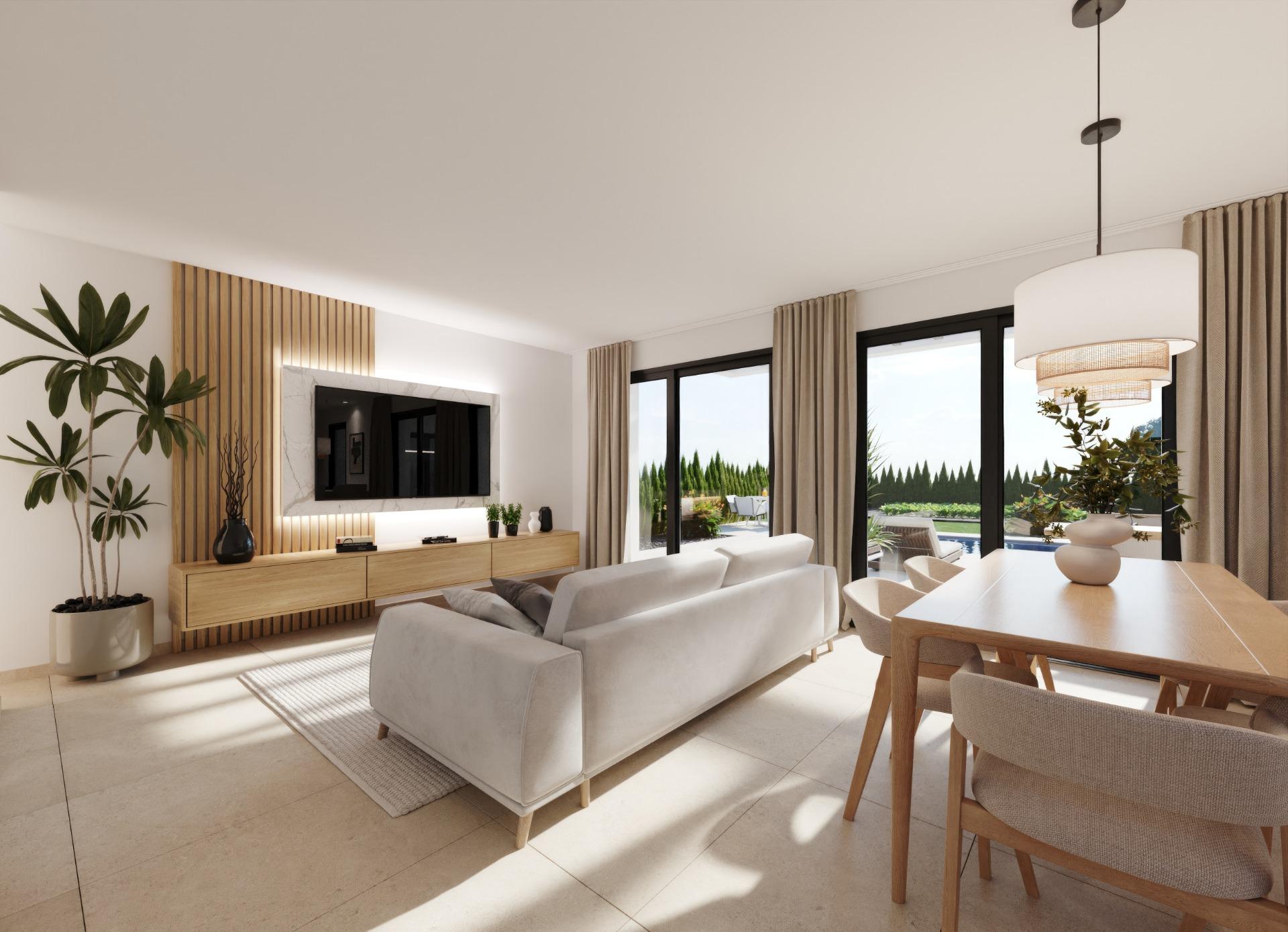 New Build - 3 Bedroom 2 Bathroom Villa in Fuente Álamo - Hacienda del Alamo  - Murcia