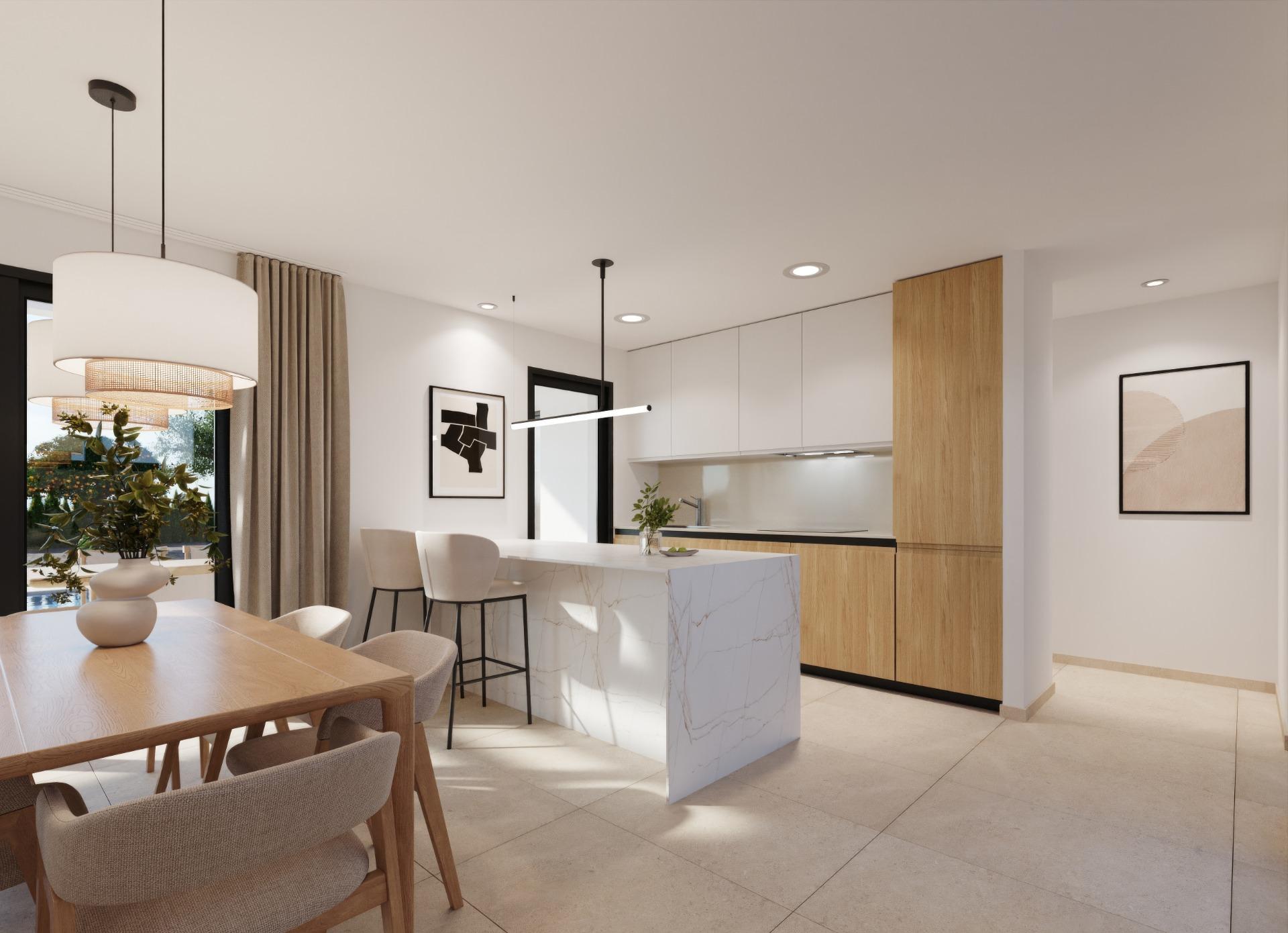 New Build - 3 Bedroom 2 Bathroom Villa in Fuente Álamo - Hacienda del Alamo  - Murcia