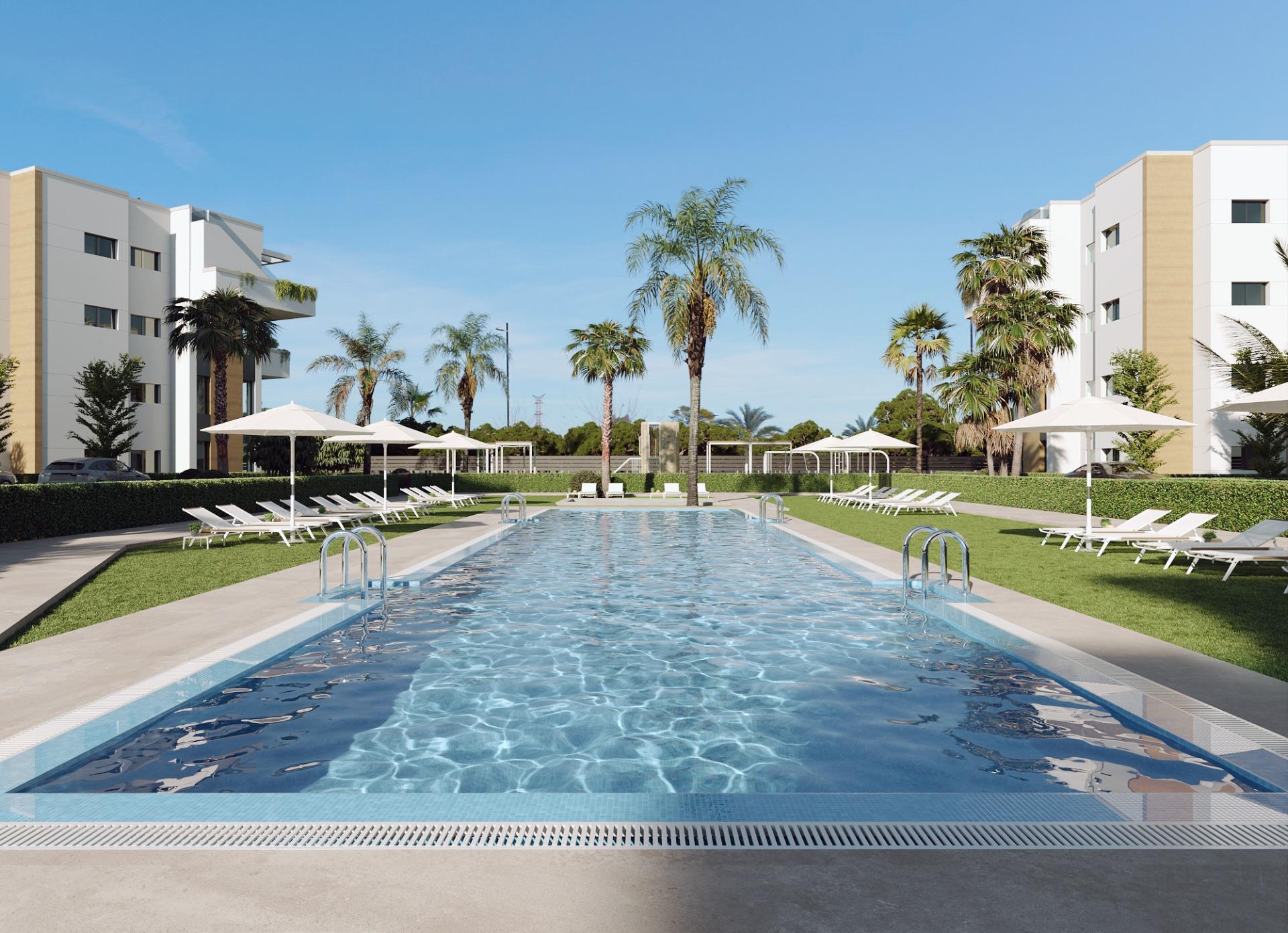 New Build - 2 Bedroom 2 Bathroom Apartment in Torre Pacheco - Santa Rosalia Lake And Life Resort  - Murcia
