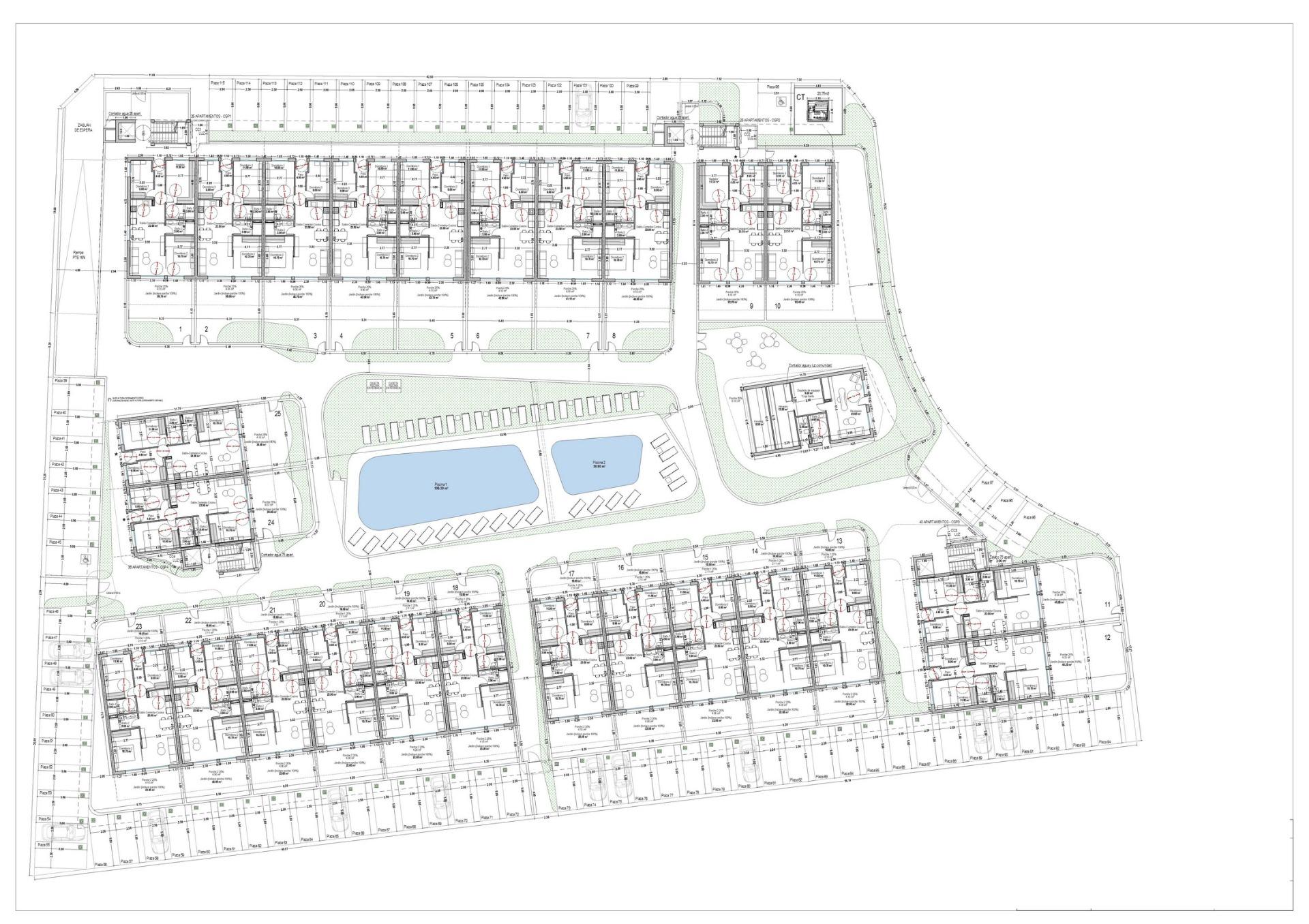 New Build - 3 Bedroom 2 Bathroom Apartment in San Javier - Santiago De La Ribera  - Murcia