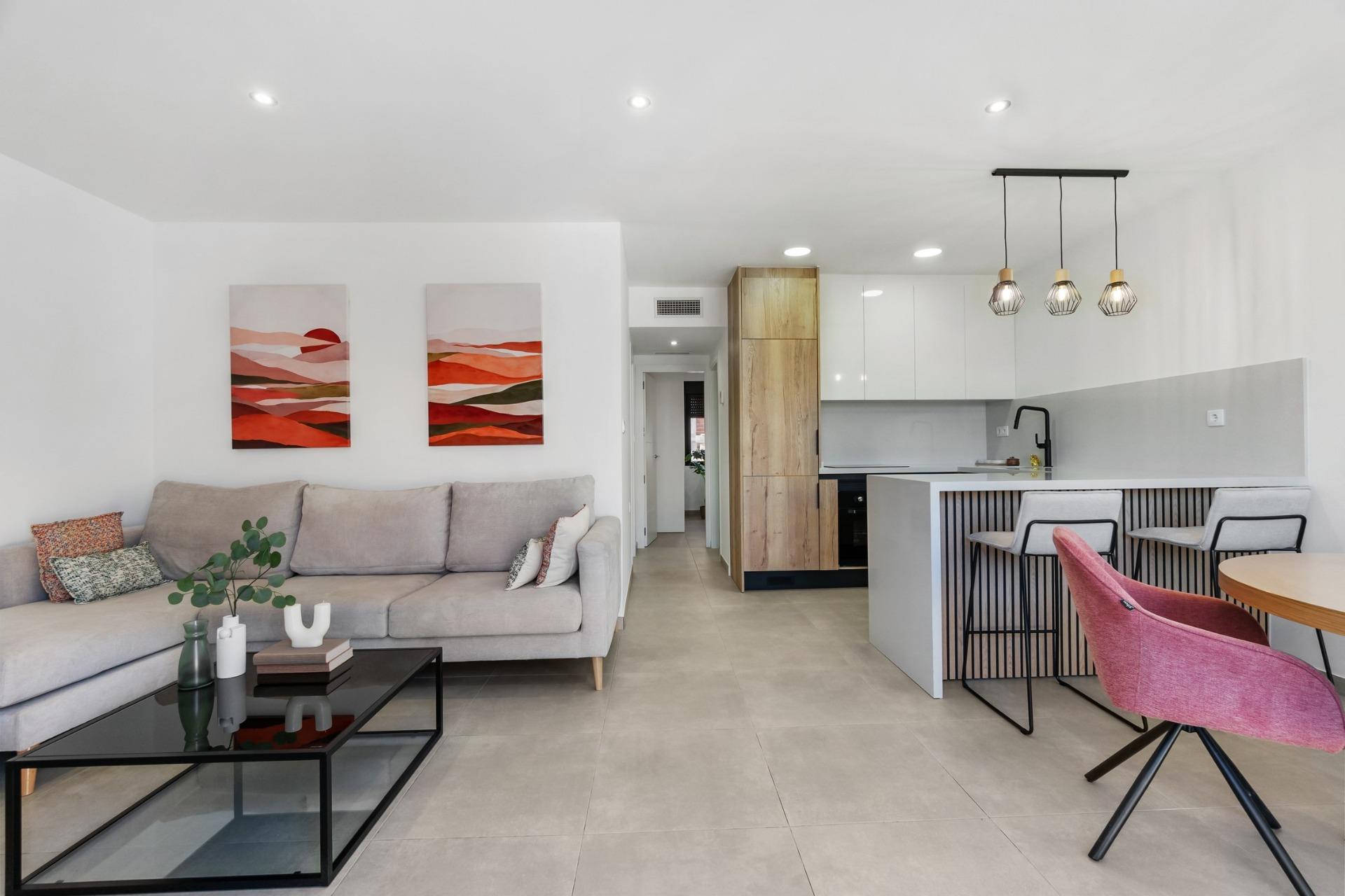 New Build - 3 Bedroom 2 Bathroom Apartment in San Javier - Santiago De La Ribera  - Murcia