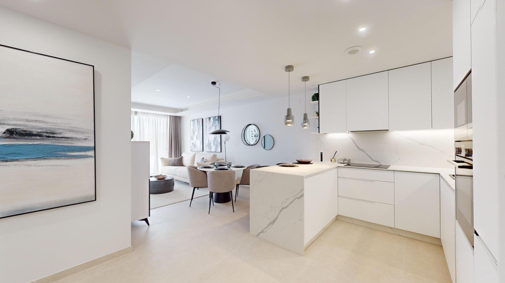 New Build - 3 Bedroom 2 Bathroom Apartment in Lomas de Cabo Roig - Lomas de Cabo Roig  - Alicante