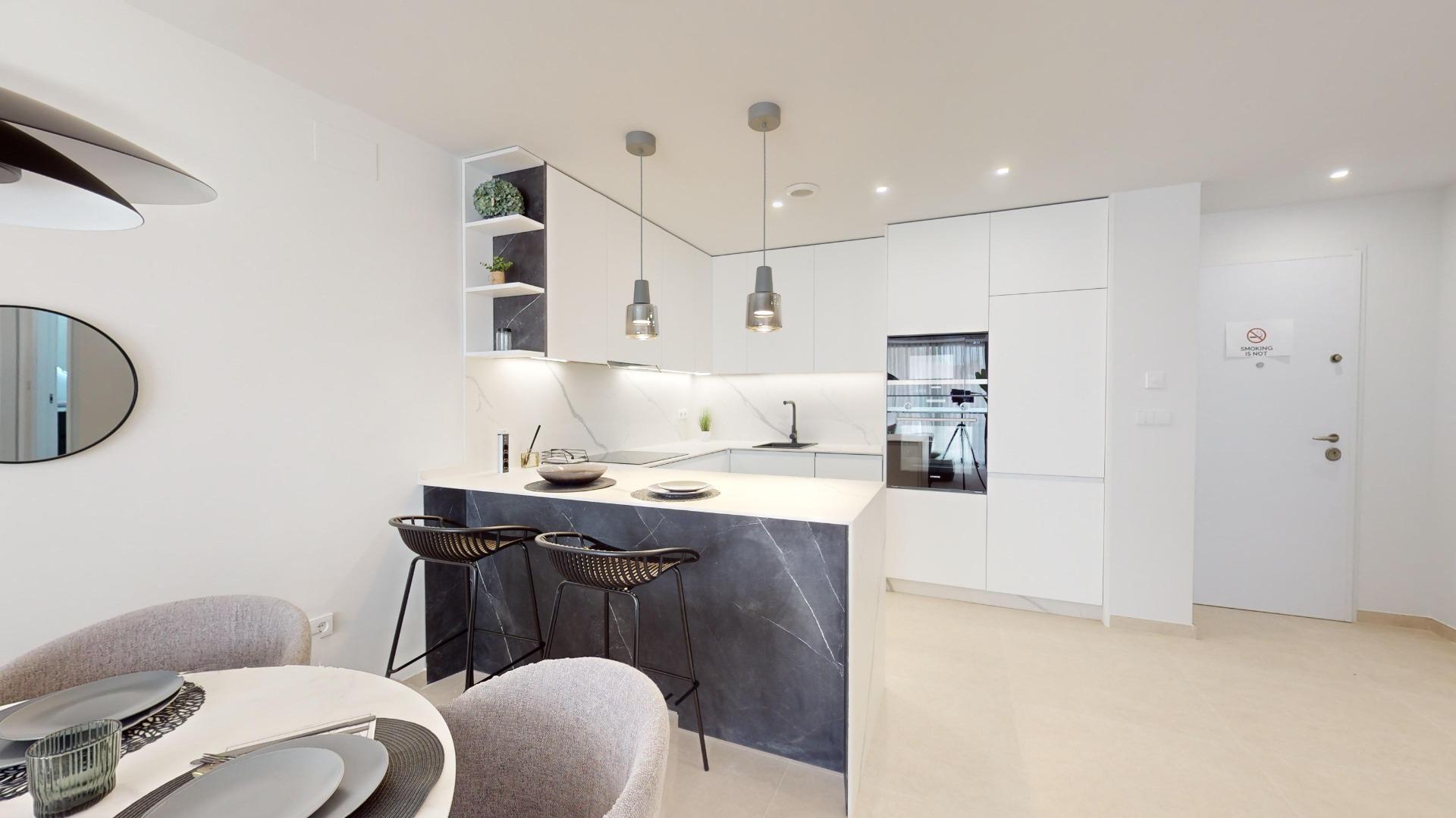 New Build - 3 Bedroom 2 Bathroom Apartment in Lomas de Cabo Roig - Lomas de Cabo Roig  - Alicante