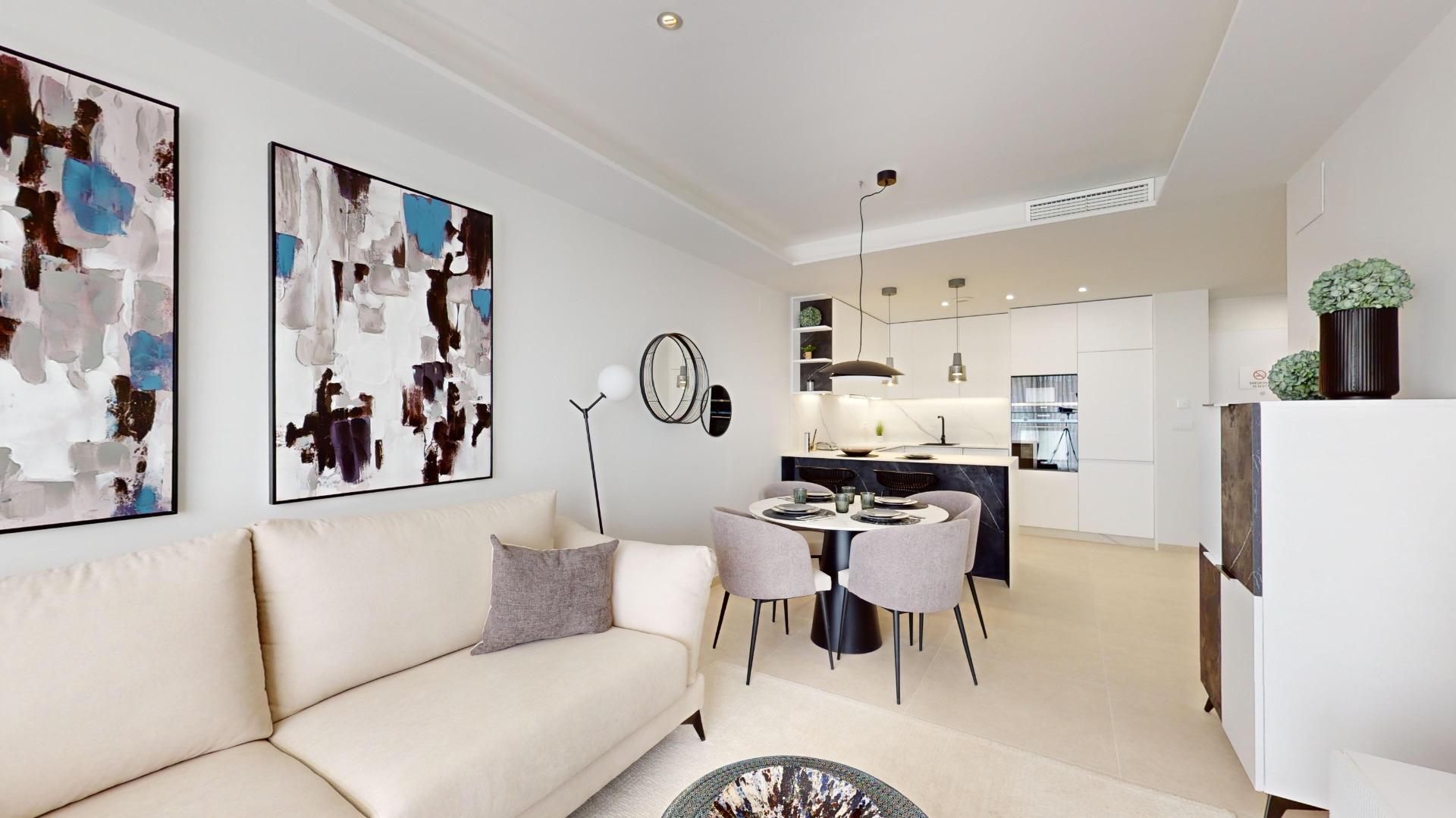 New Build - 3 Bedroom 2 Bathroom Apartment in Lomas de Cabo Roig - Lomas de Cabo Roig  - Alicante