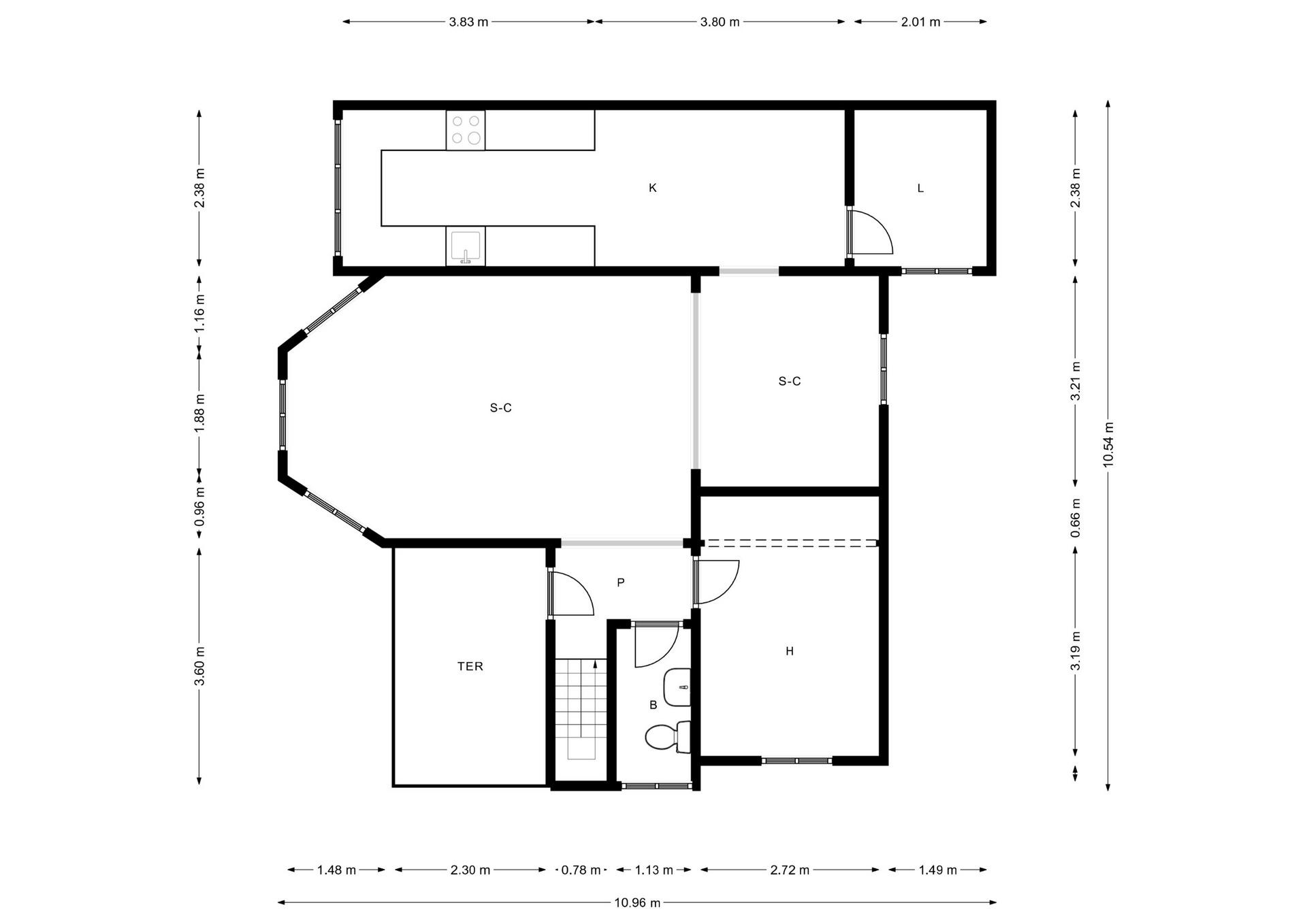 For sale - 5 Bedroom 3 Bathroom house in Orihuela Costa - Los Almendros-La Florida  - Alicante