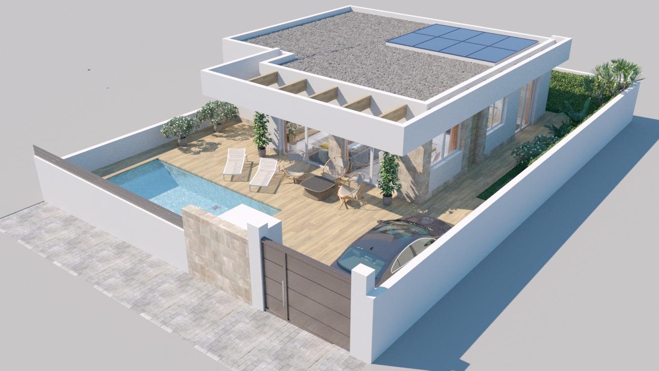 For sale - 3 Bedroom 2 Bathroom Villa in Ciudad Quesada - Golf La Marquesa (Ciudad Quesada)  - Alicante