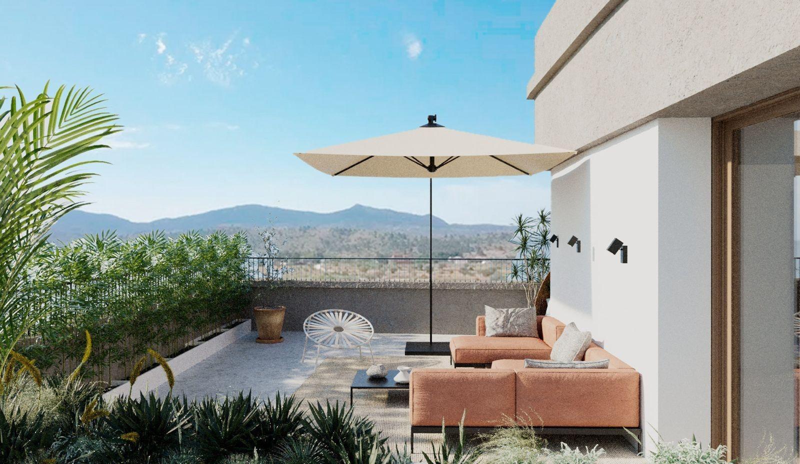 For sale - 2 Bedroom 2 Bathroom Penthouse in Hondón de las Nieves - Pueblo  - Alicante