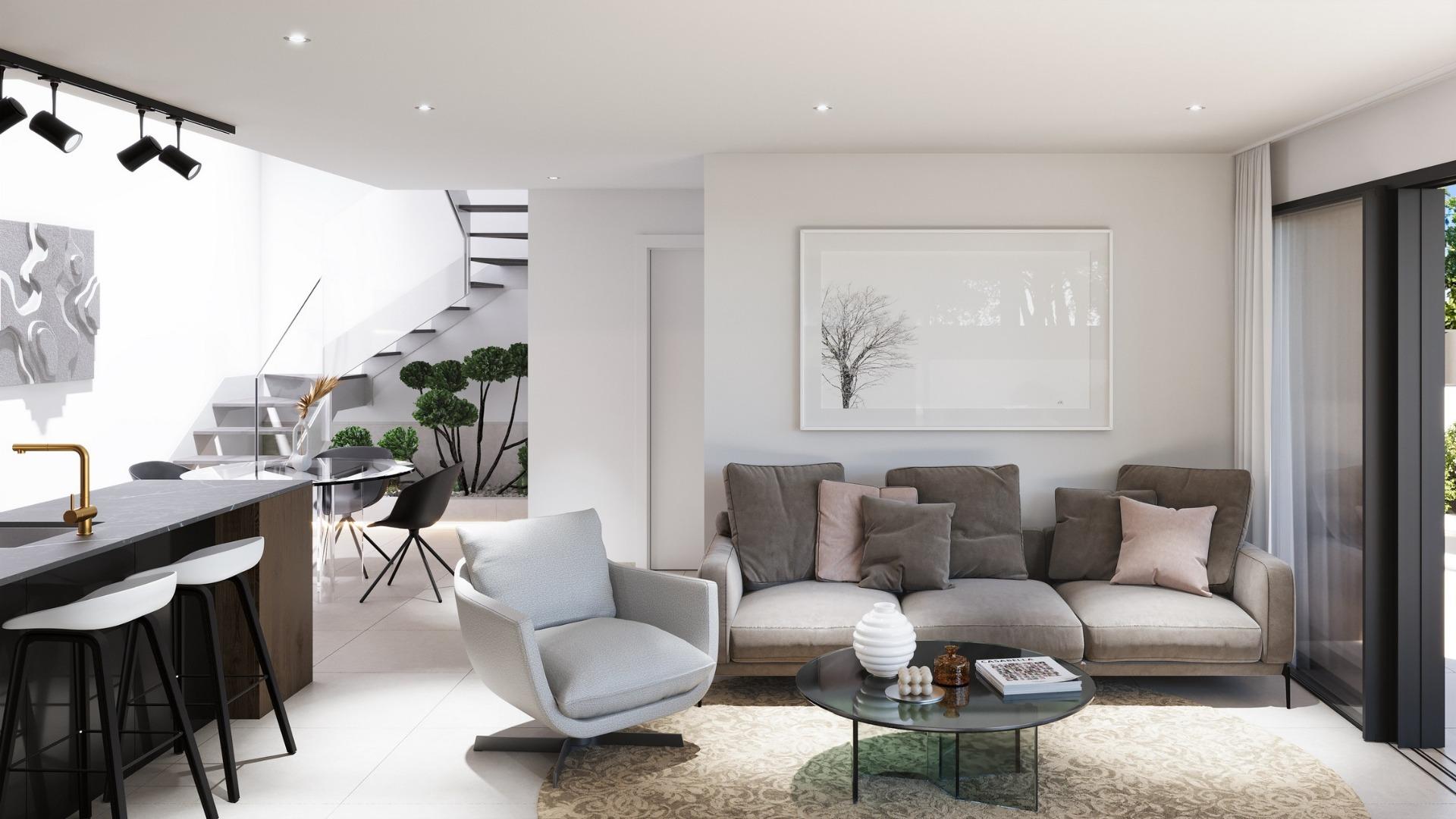 For sale - 3 Bedroom 3 Bathroom Villa in Pilar de La Horadada - parques de Andromeda  - Alicante