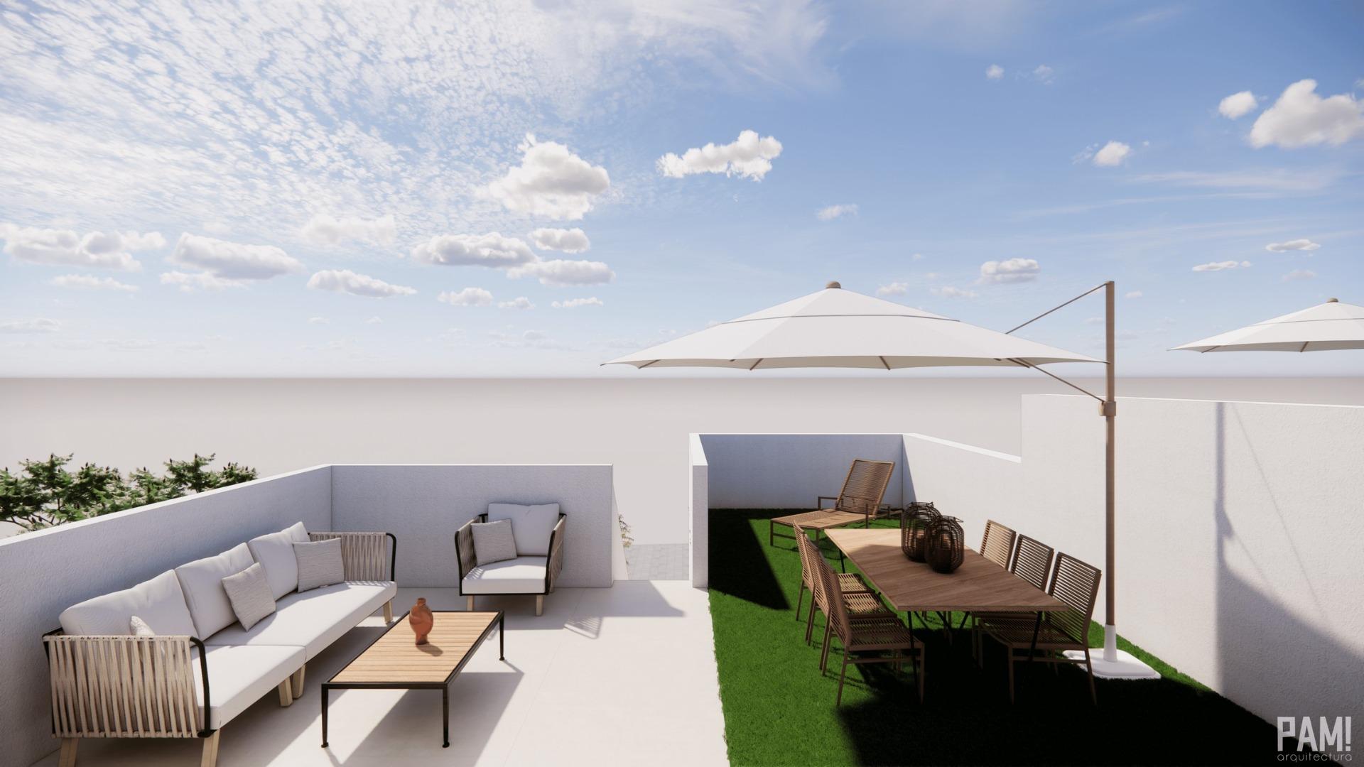 For sale - 3 Bedroom 2 Bathroom Town House in Pilar de La Horadada - Barrio los Segundas  - Alicante