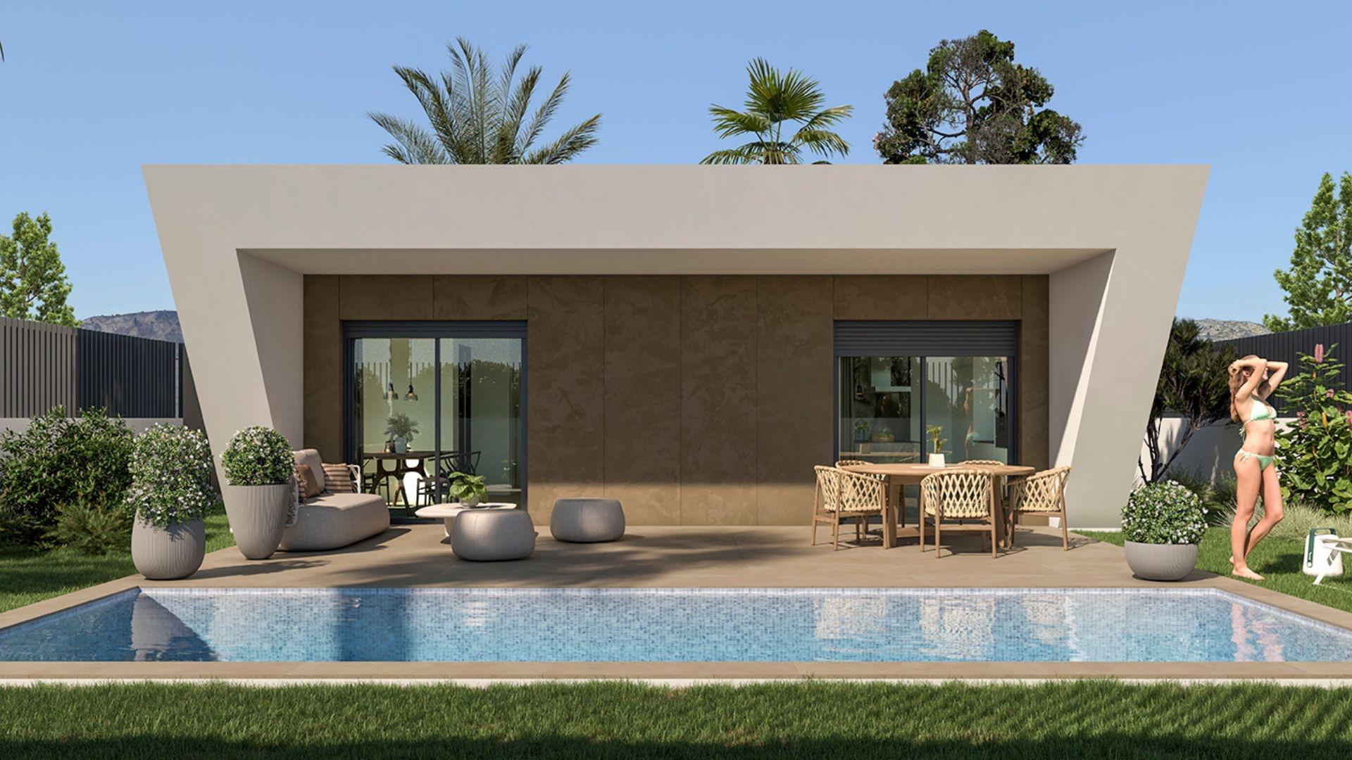 For sale - 3 Bedroom 2 Bathroom Villa in Hondón de las Nieves - Urbaniz La Montañosa  - Alicante