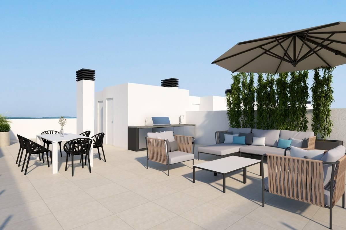 For sale - 2 Bedroom 2 Bathroom Penthouse in Santa Pola - Playa Tamarit  - Alicante