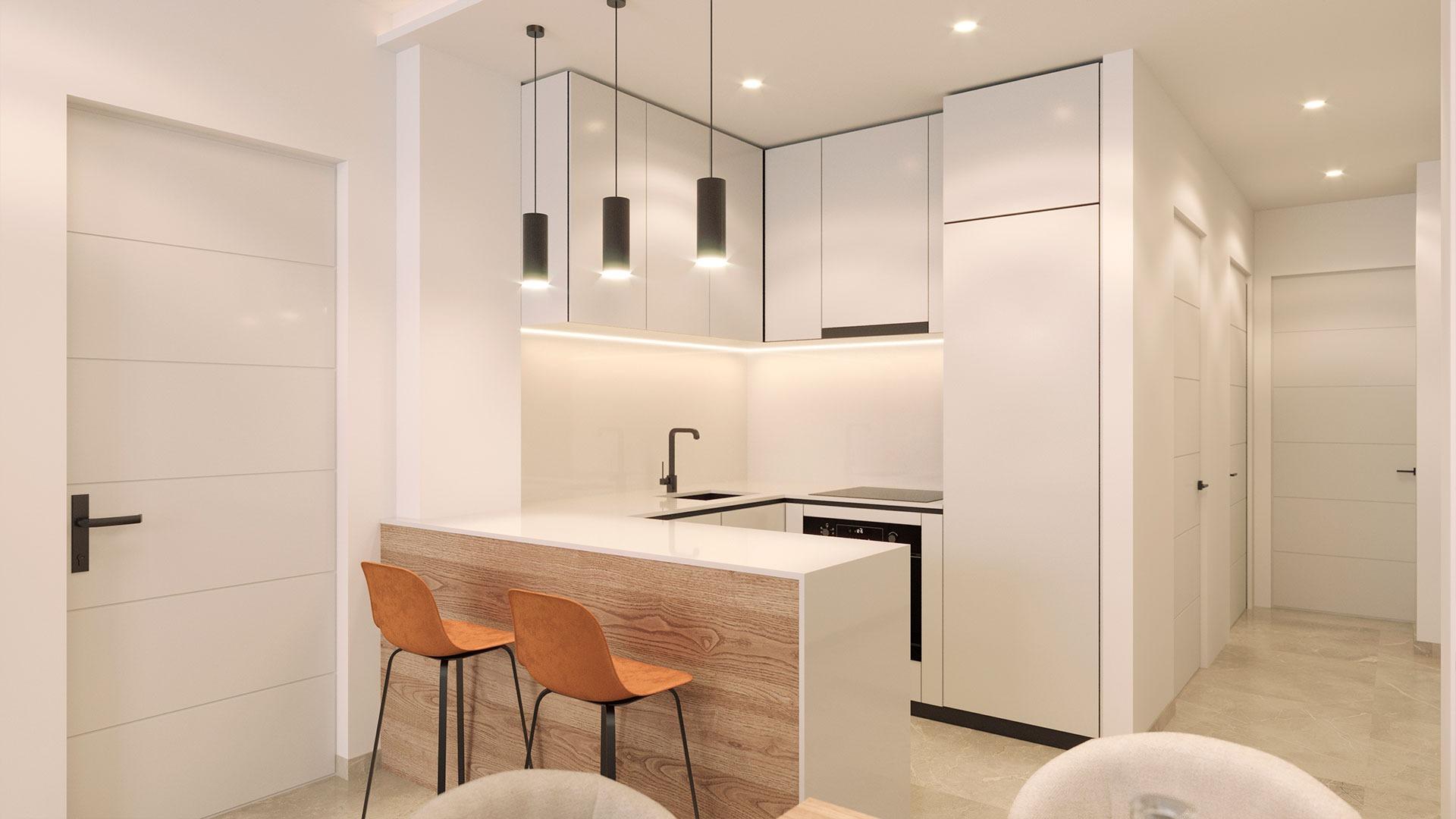 For sale - 1 Bedroom 1 Bathroom Apartment in Torrevieja - Playa del Acequión  - Alicante