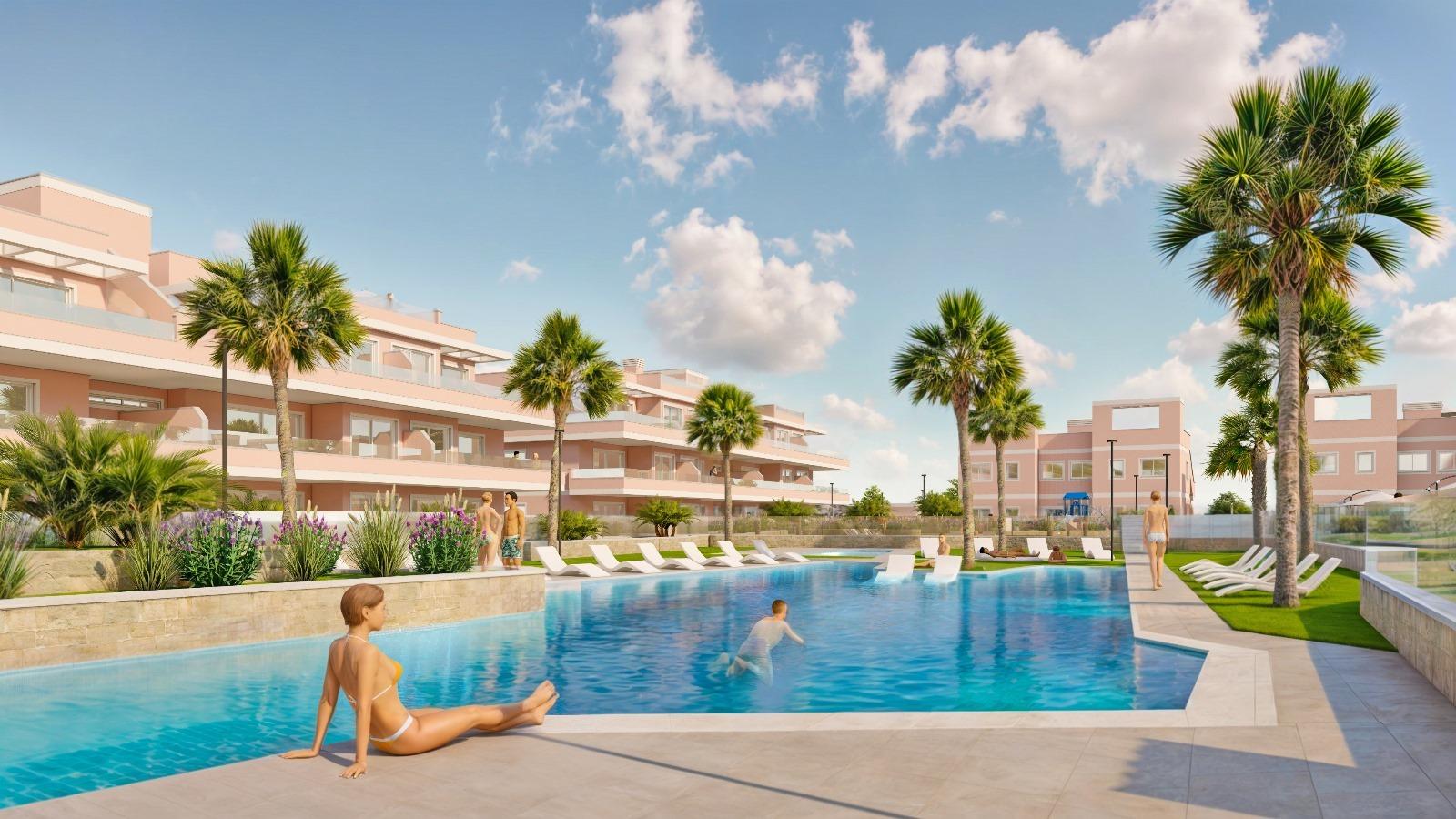 For sale - 3 Bedroom 2 Bathroom Apartment in Pilar de La Horadada - Lo Monte  - Alicante