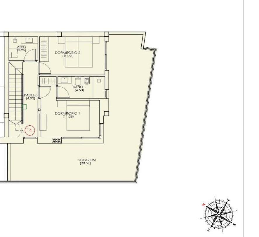 For sale - 3 Bedroom 3 Bathroom Penthouse in Torrevieja - Playa Del Cura  - Alicante