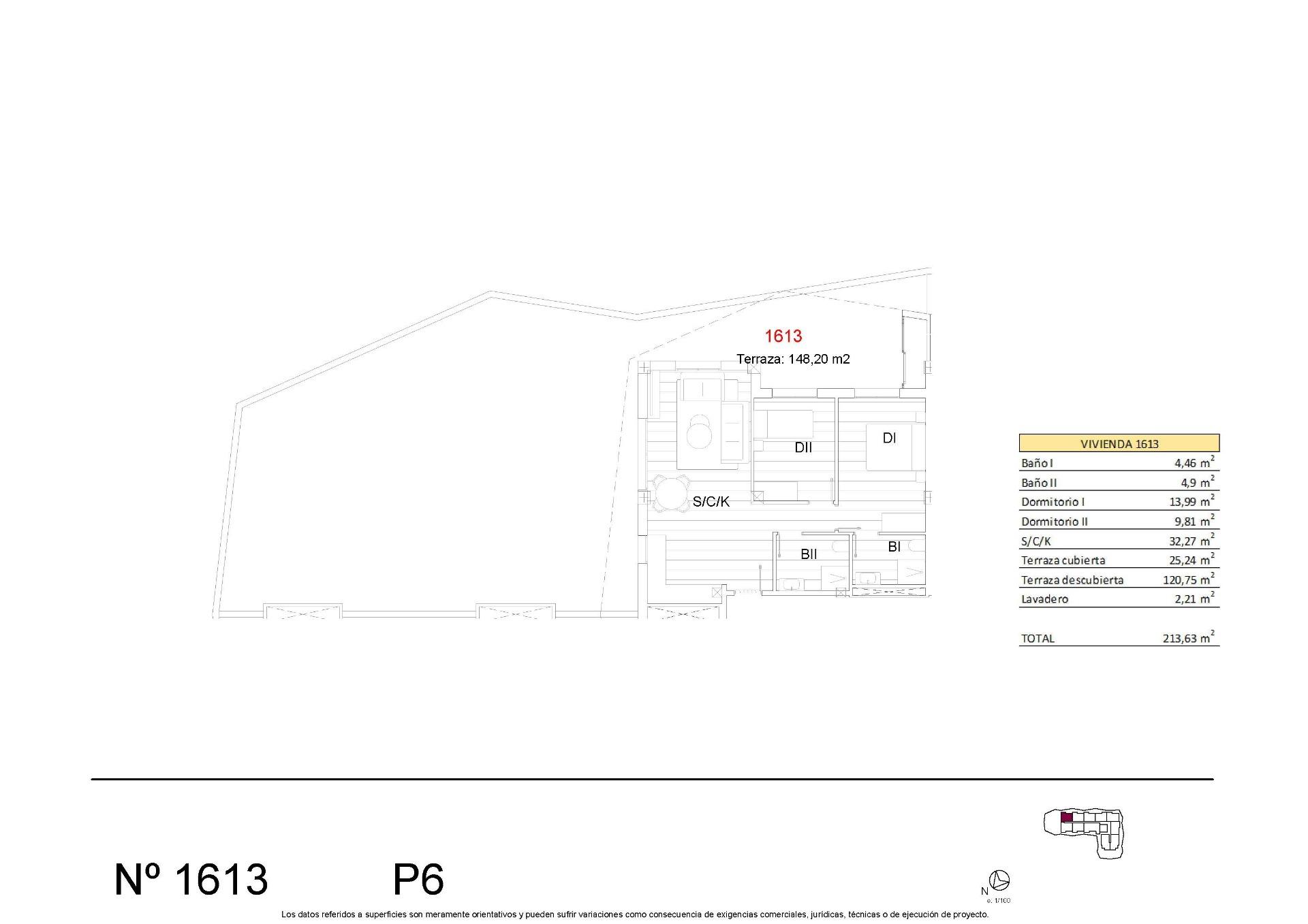 For sale - 2 Bedroom 2 Bathroom Penthouse in San Miguel de Salinas - Pueblo  - Alicante