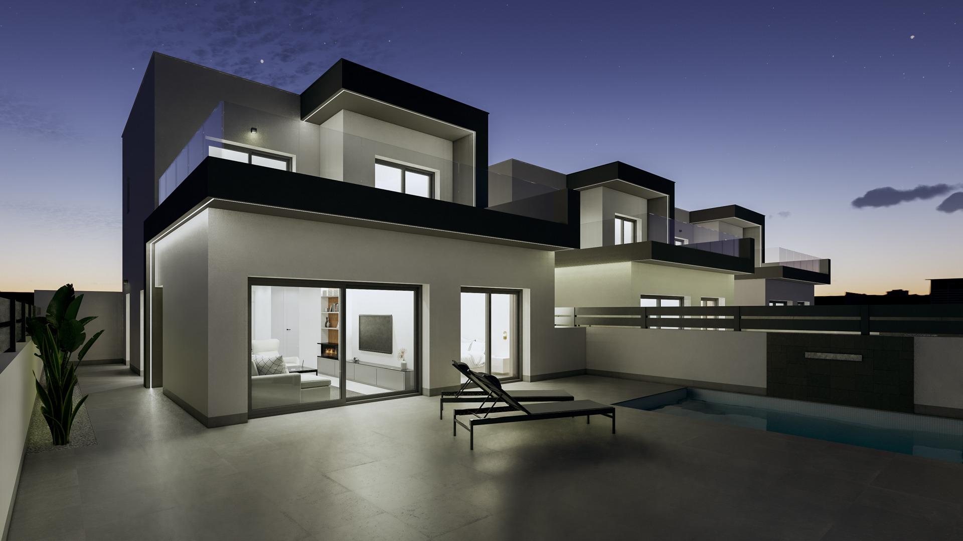 For sale - 3 Bedroom 3 Bathroom Villa in Benijofar - Pueblo  - Alicante