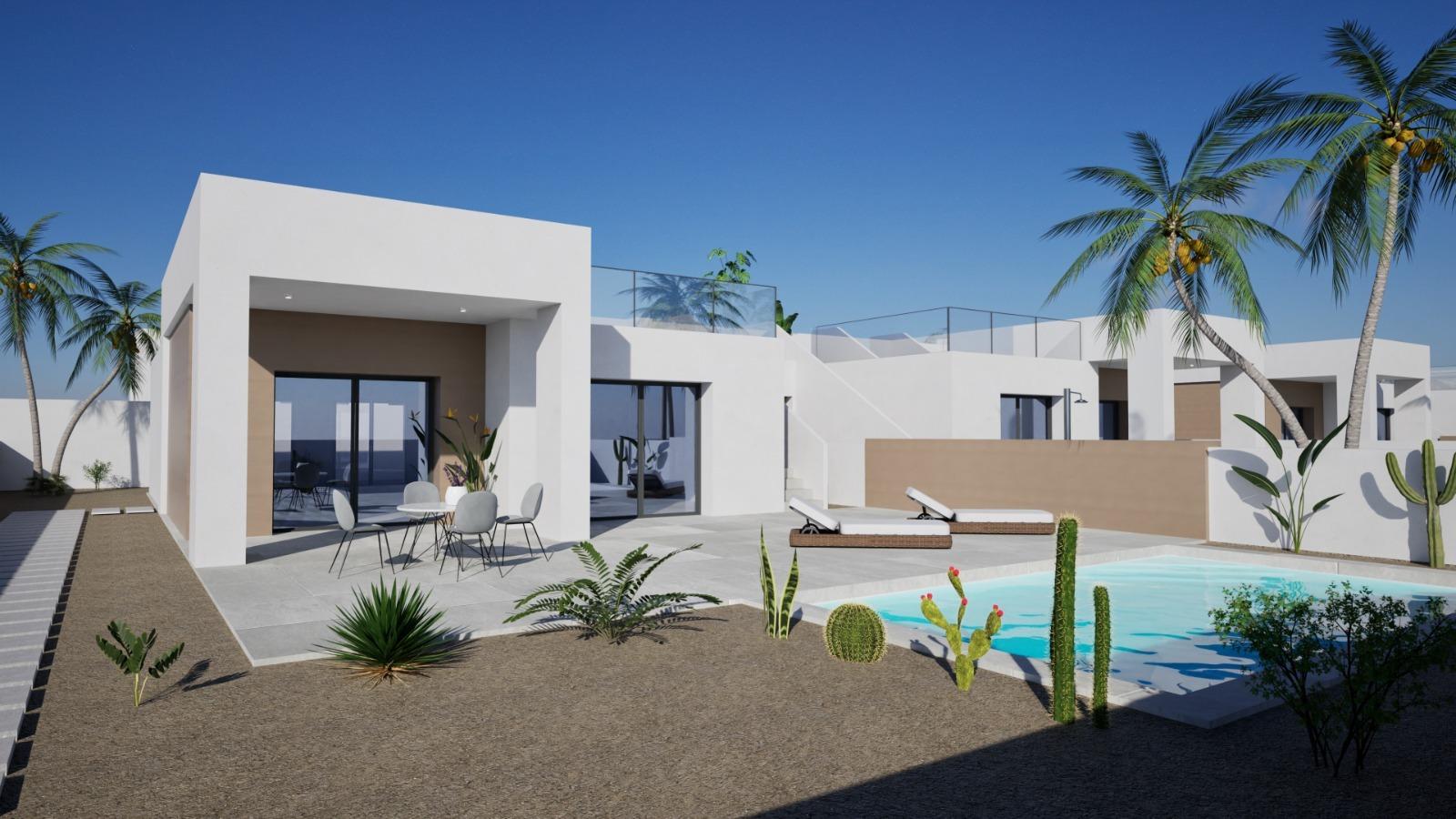For sale - 3 Bedroom 2 Bathroom Villa in La Romana - Villas de la Romana  - Alicante